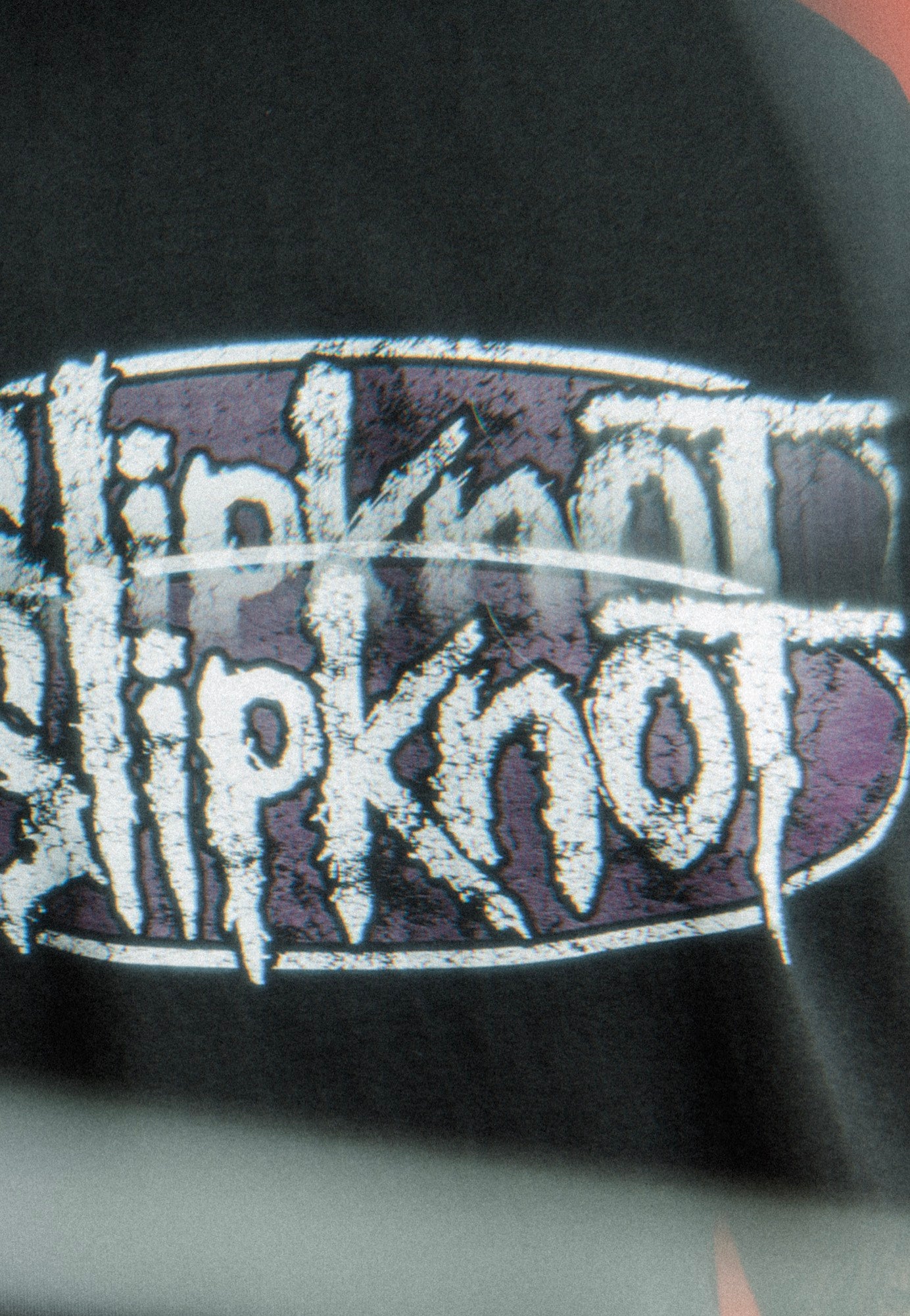 Welcome x Slipknot - Annihilation Boxy Garment-Dyed Black - T