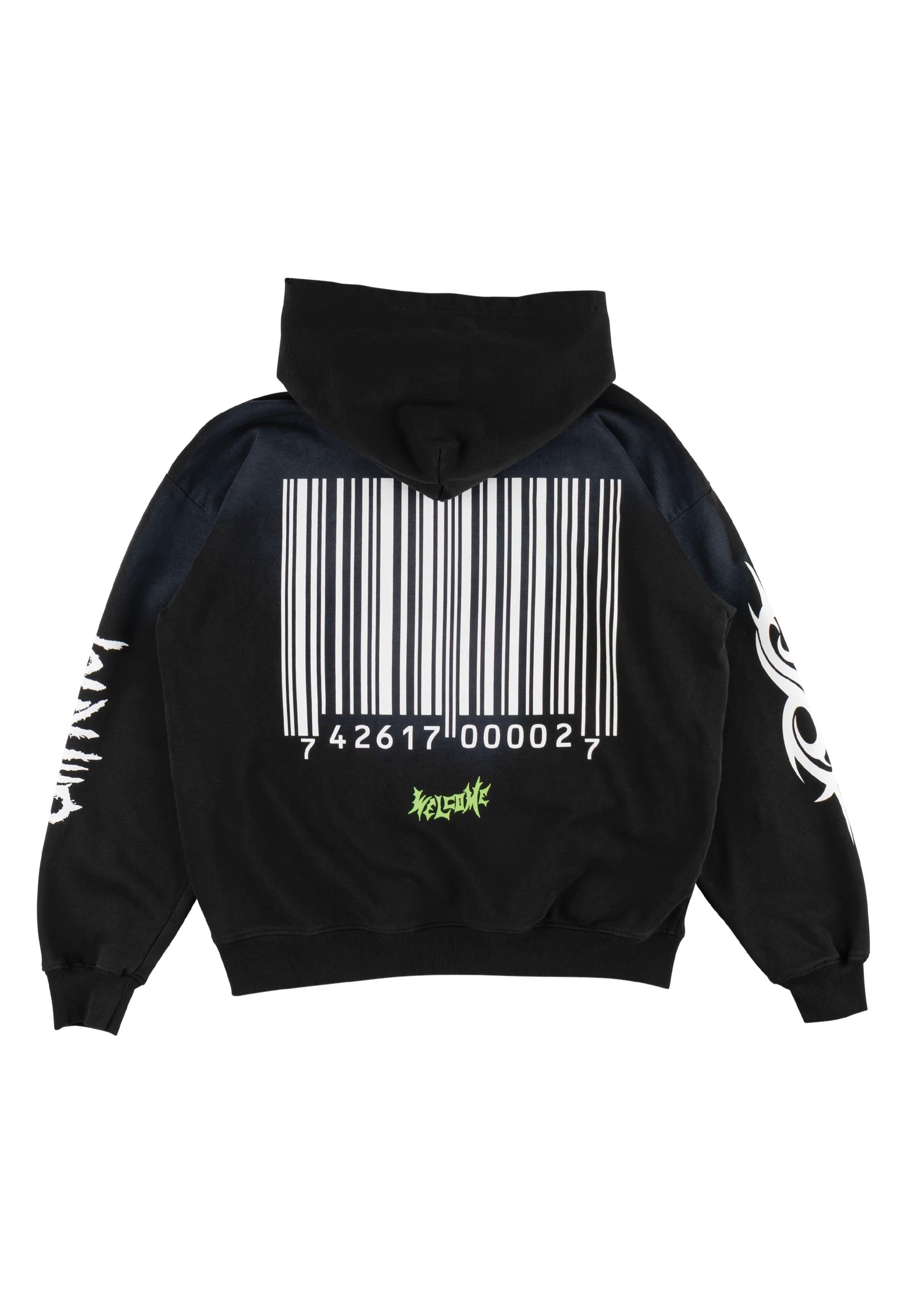 Welcome x Slipknot - Ravenous Distressed Sun Fade - Hoodie | Men-Image