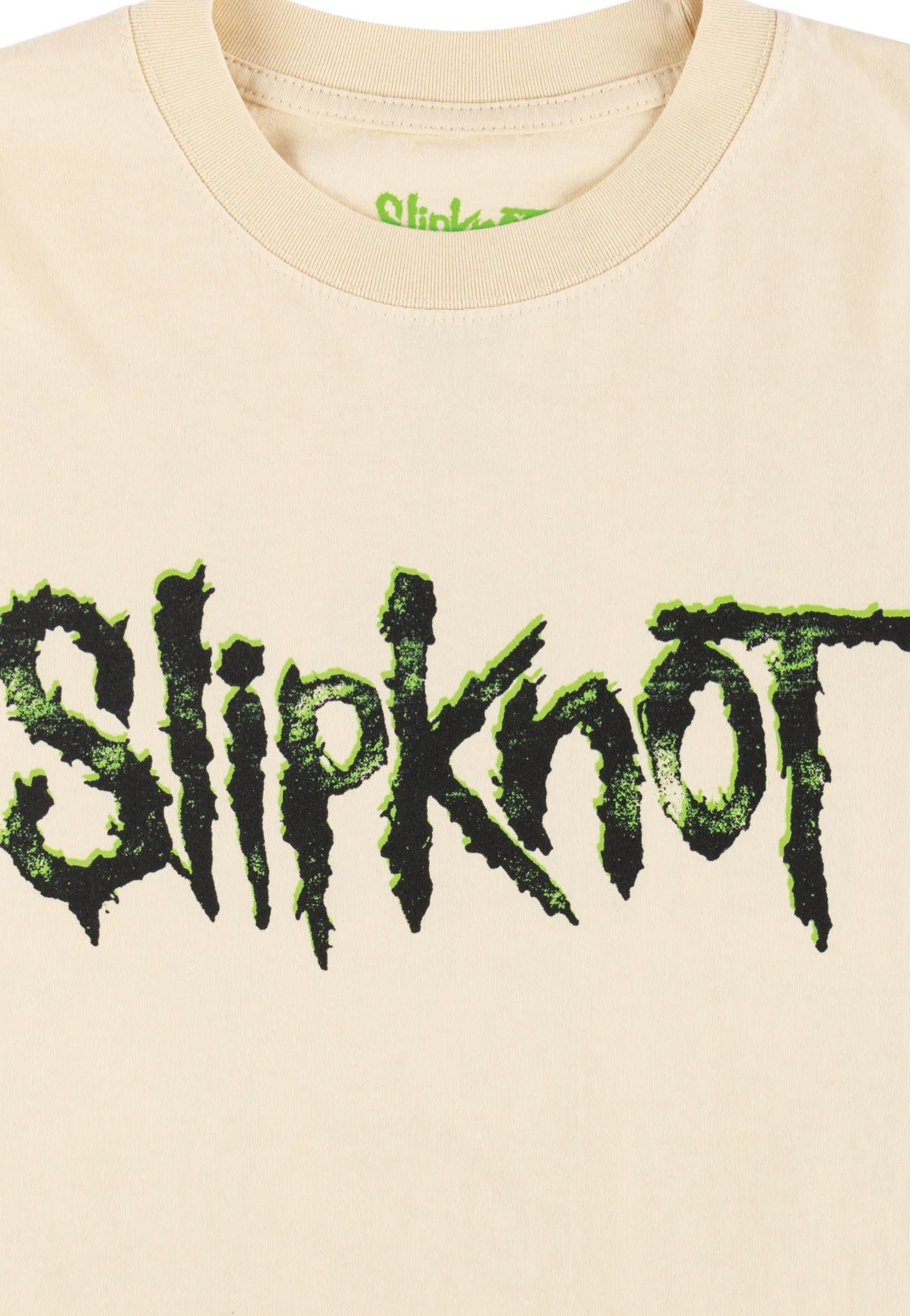 Welcome x Slipknot - Tomorrow Boxy Garment-Dyed Bone - T-Shirt