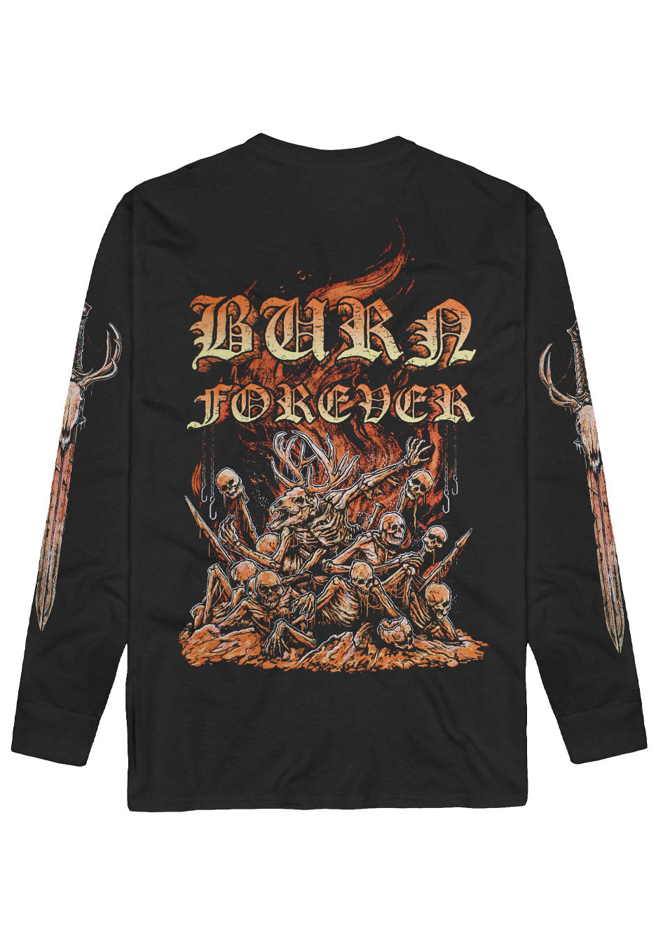 Whitechapel - Burn Forever - Longsleeve | Neutral-Image