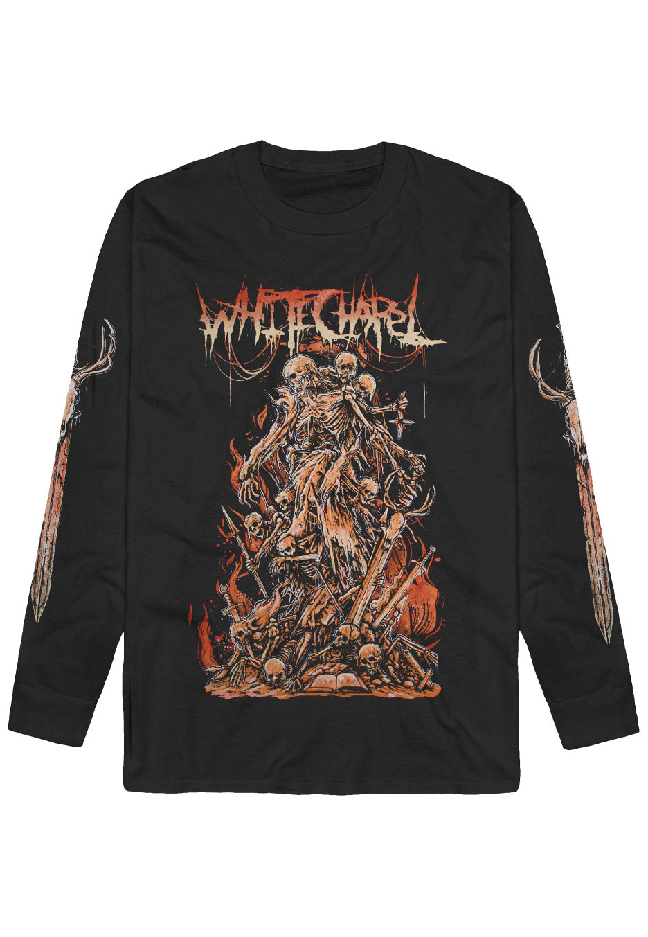Whitechapel - Burn Forever - Longsleeve | Neutral-Image