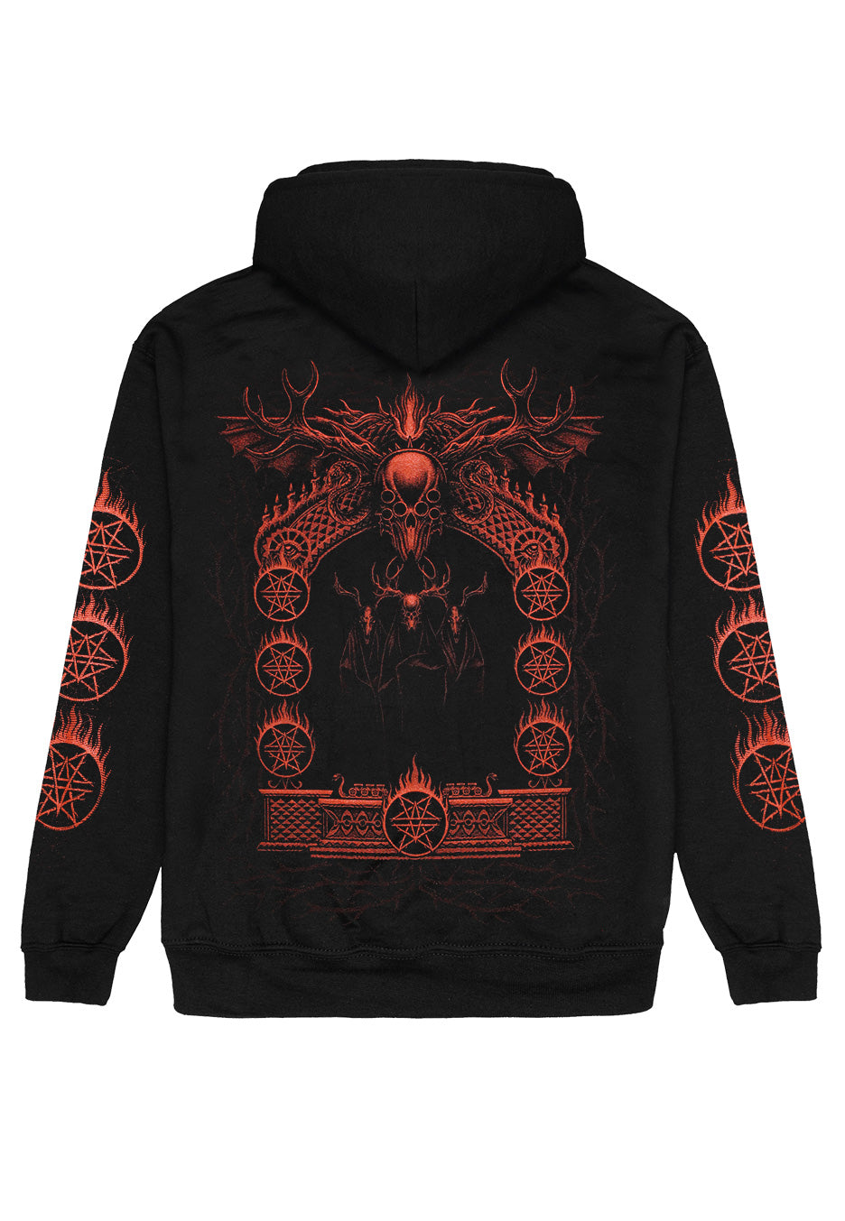 Whitechapel - Flaming Cult - Hoodie | Neutral-Image