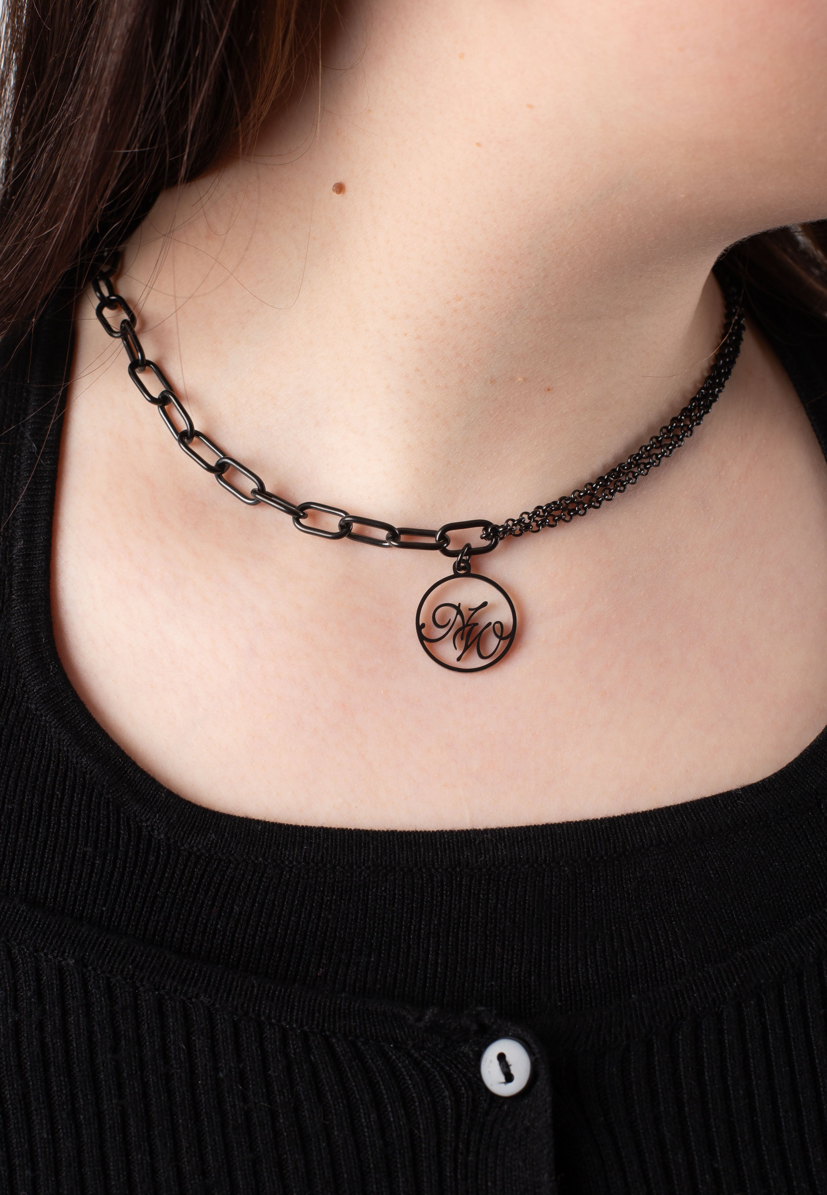 Wildcat x Nightwish - Black Logo Black - Necklace | Neutral-Image