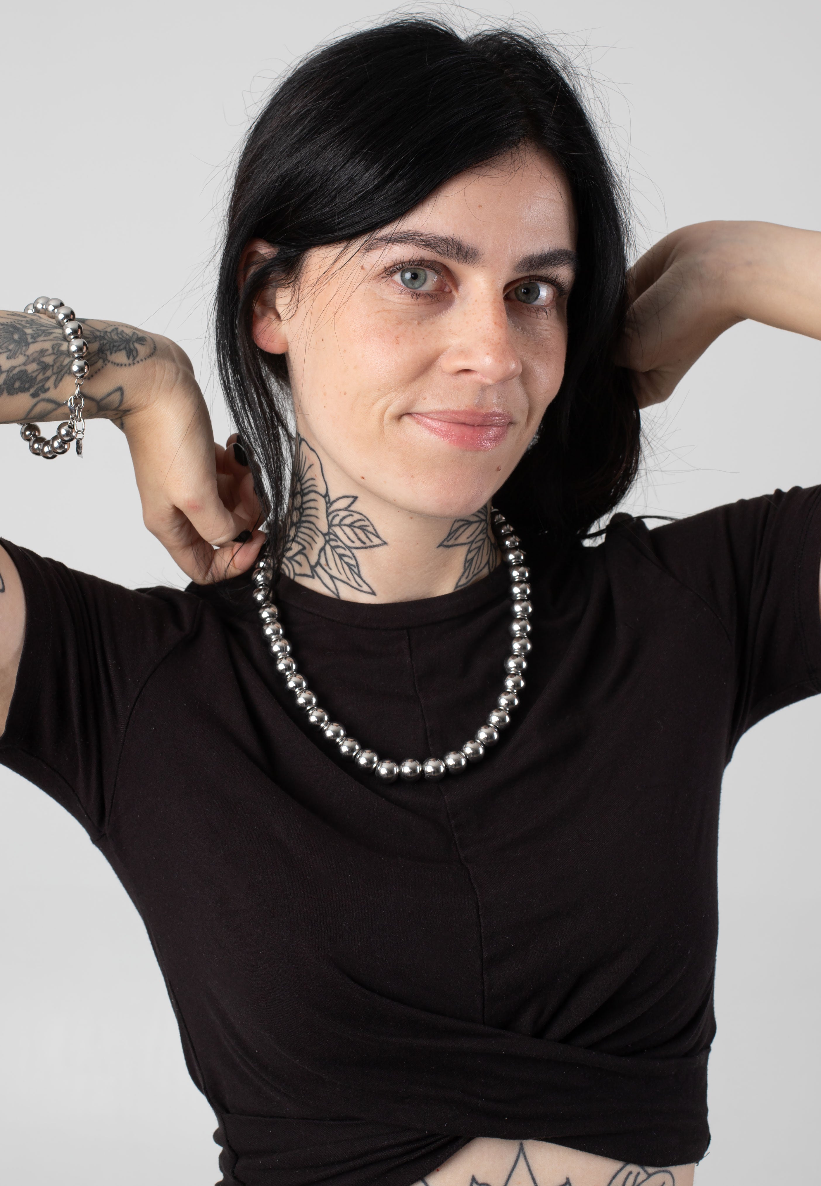 Wildcat - Bubble Silver - Necklace | Neutral-Image