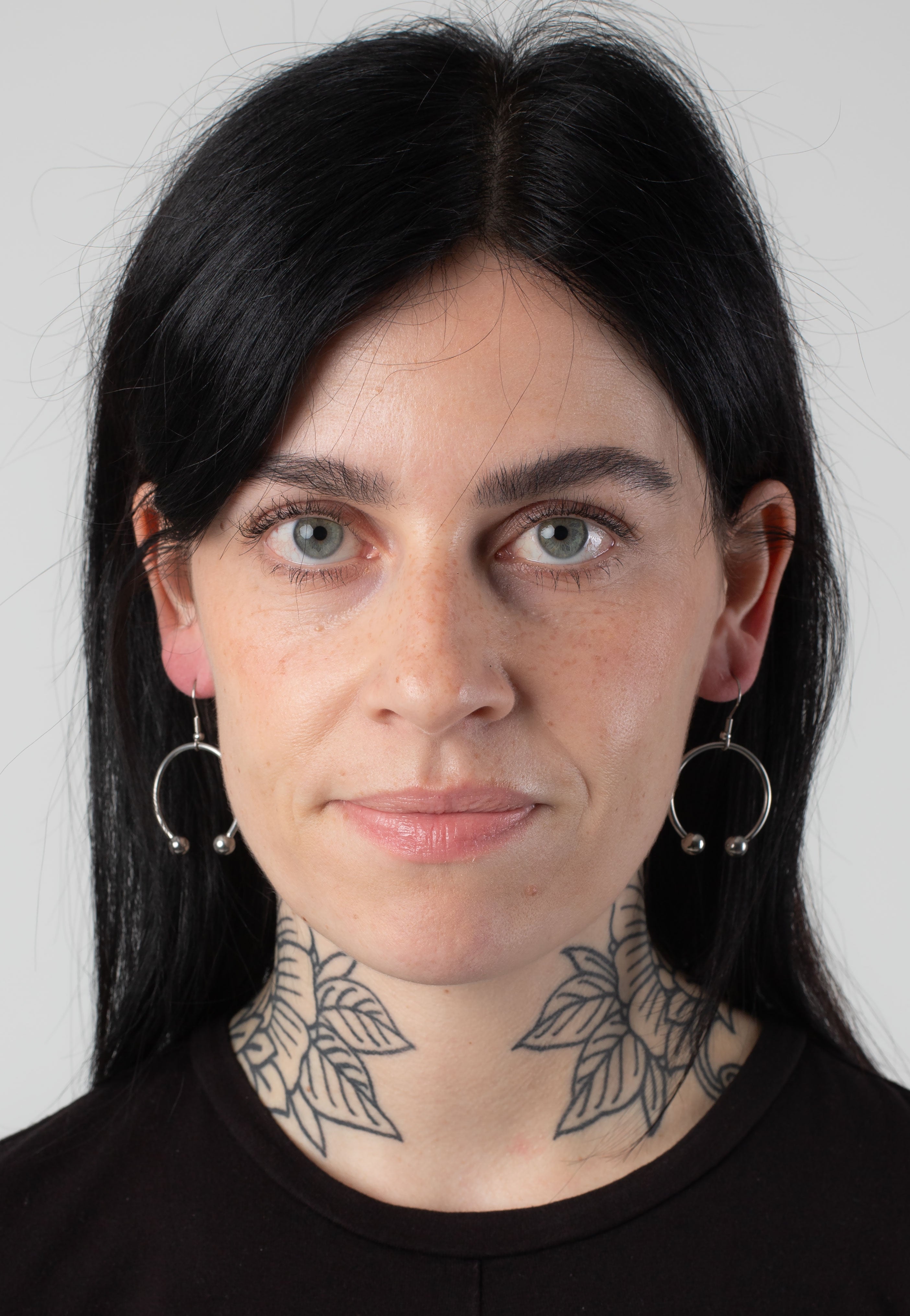Wildcat - Circular Barbell Silver - Earrings | Neutral-Image
