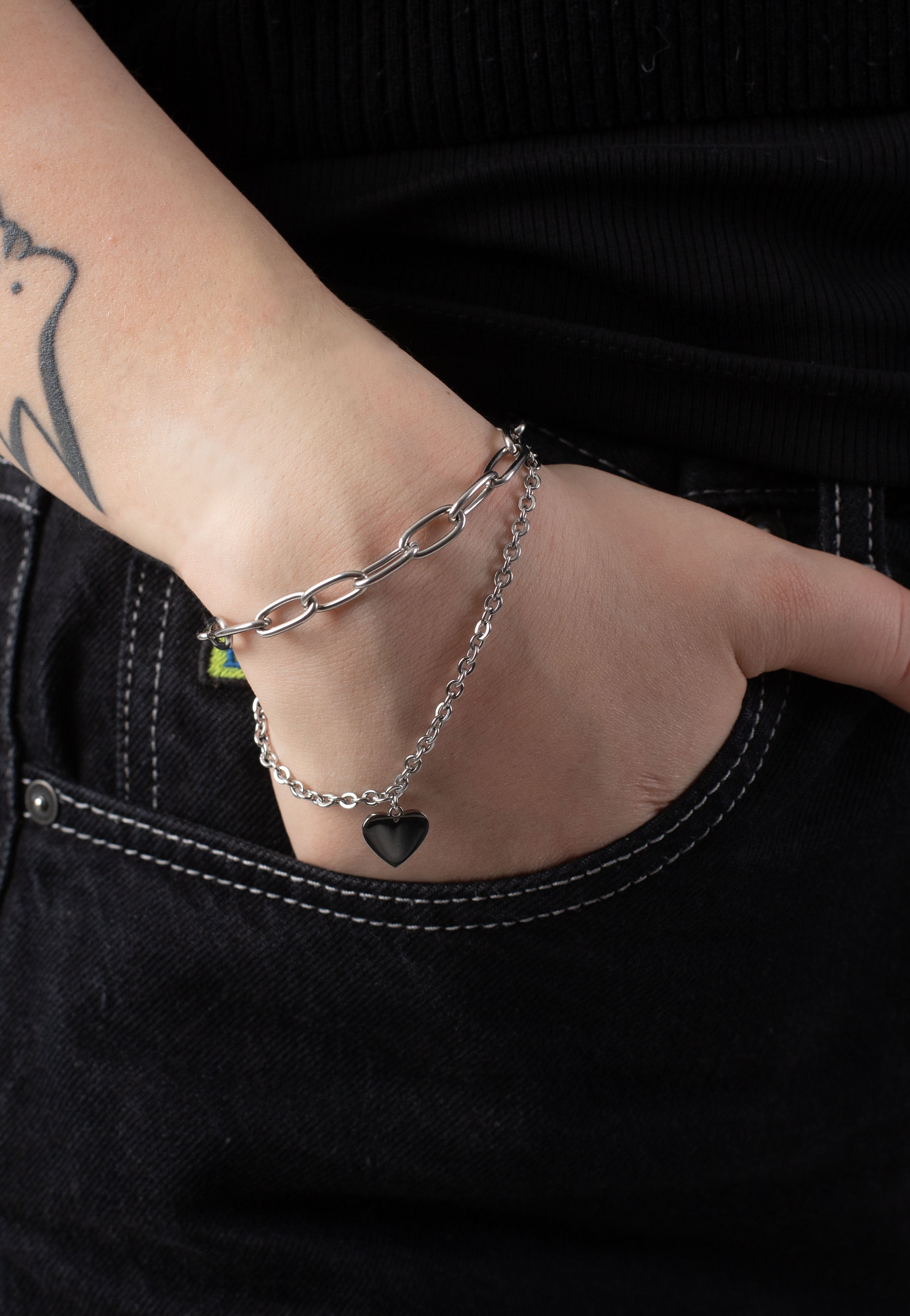 Wildcat - Heart Silver - Bracelet | Neutral-Image