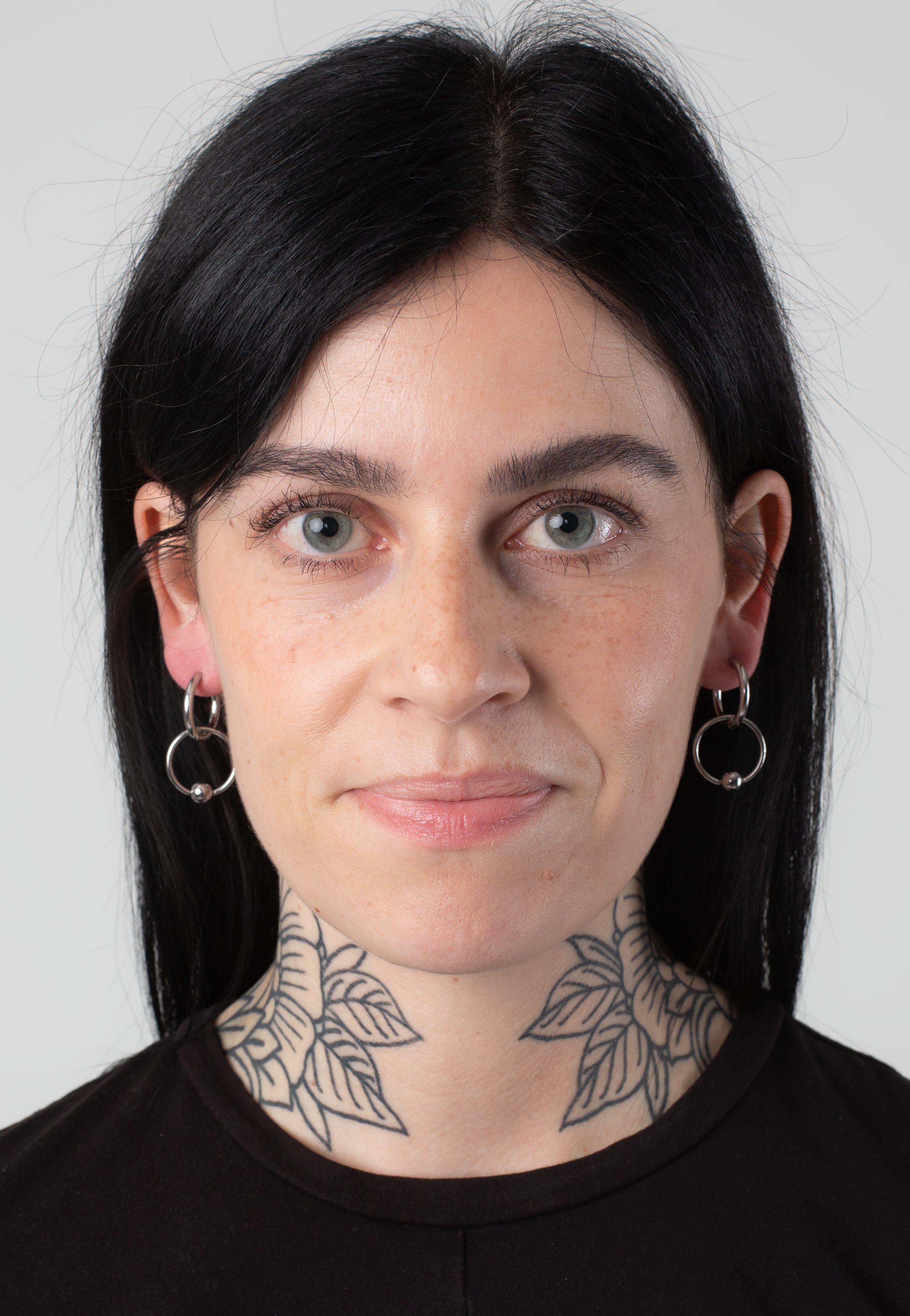 Wildcat - Little Ball Closure Hoops 16mm Silver - Earrings | Neutral-Image