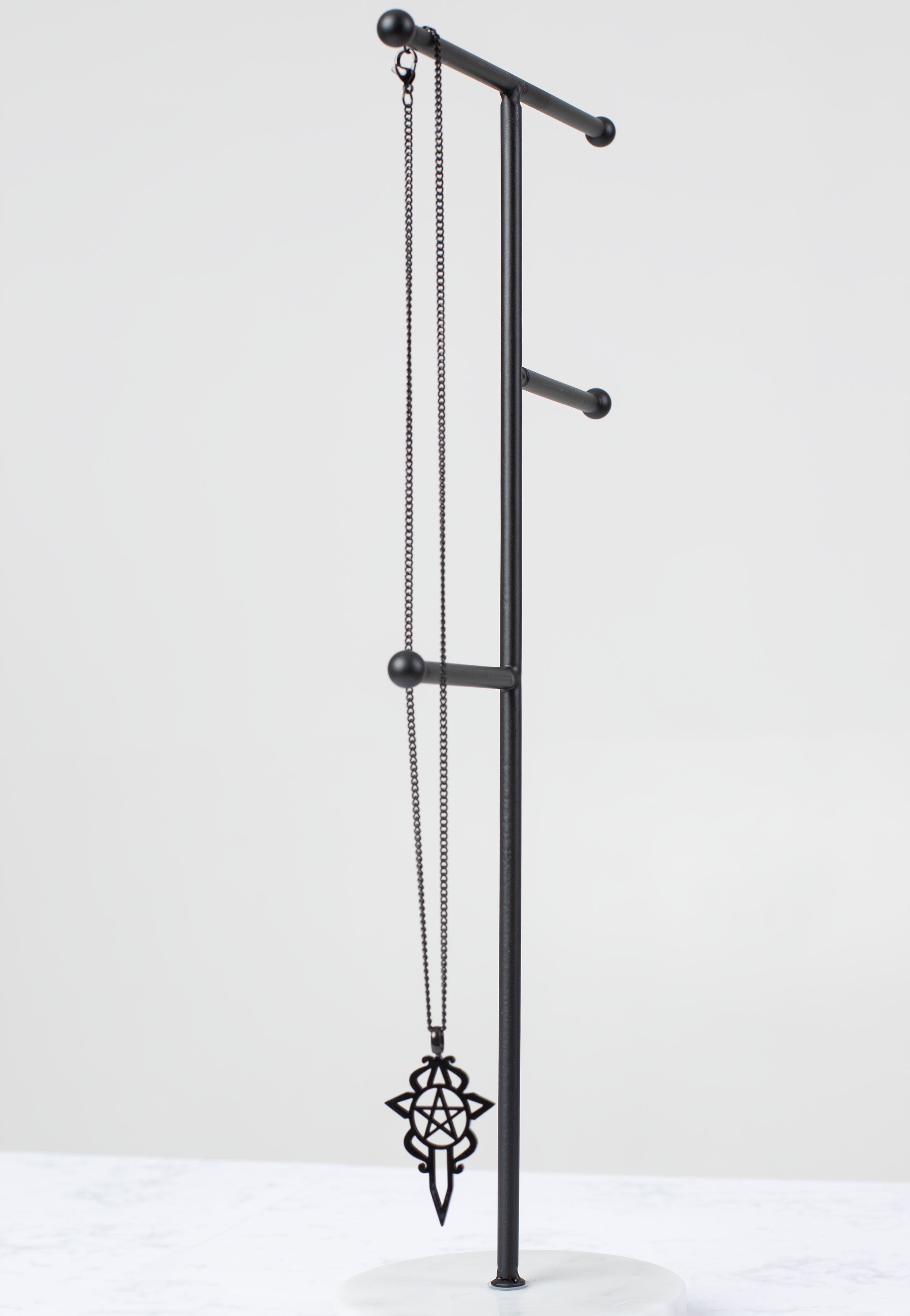 Wildcat - Pentagram Dagger Black - Necklace | Neutral-Image