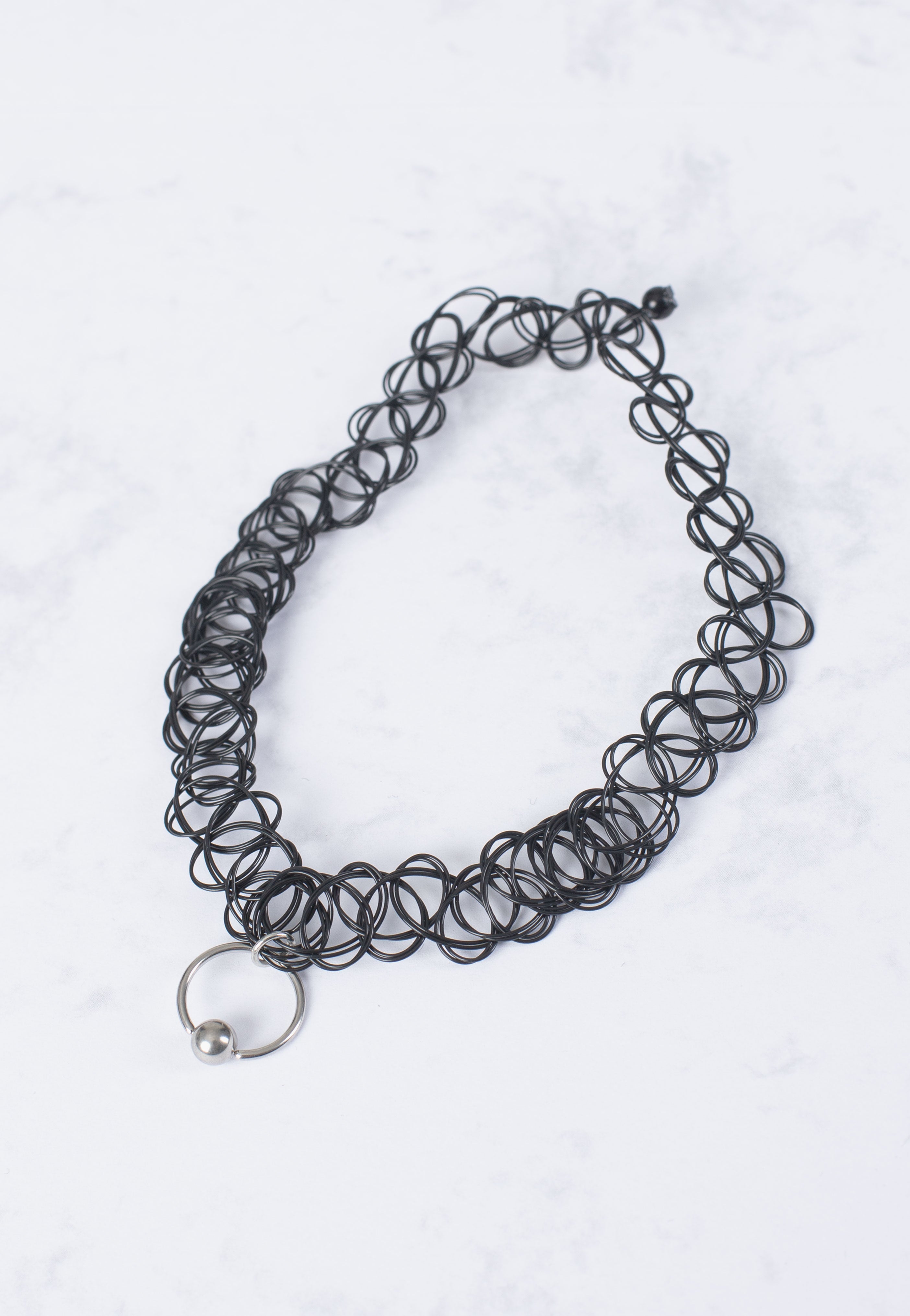 Wildcat - Ring Of O Tattoo Black - Choker | Neutral-Image