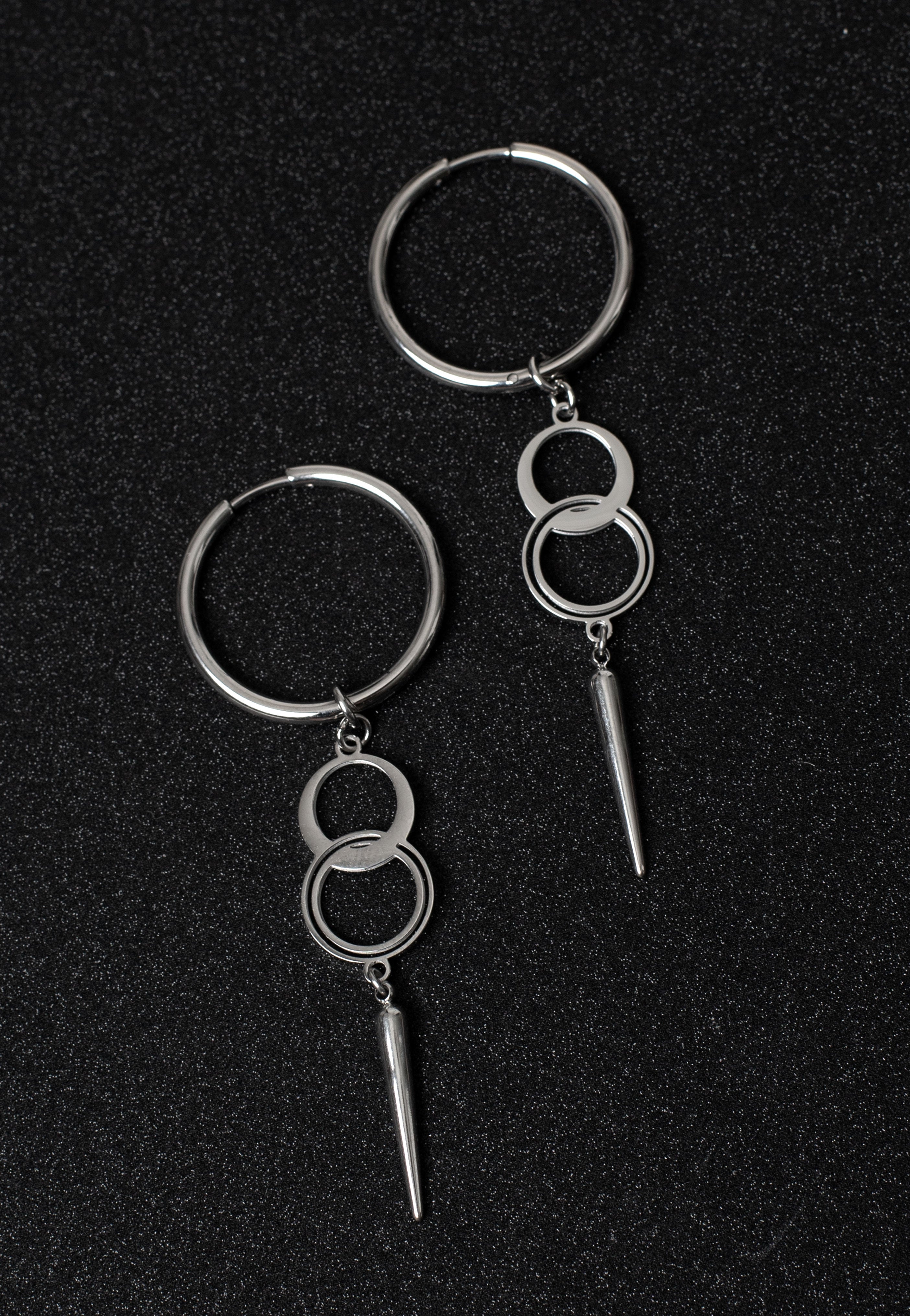 Wildcat - Sinn Pairs Silver - Earrings | Neutral-Image