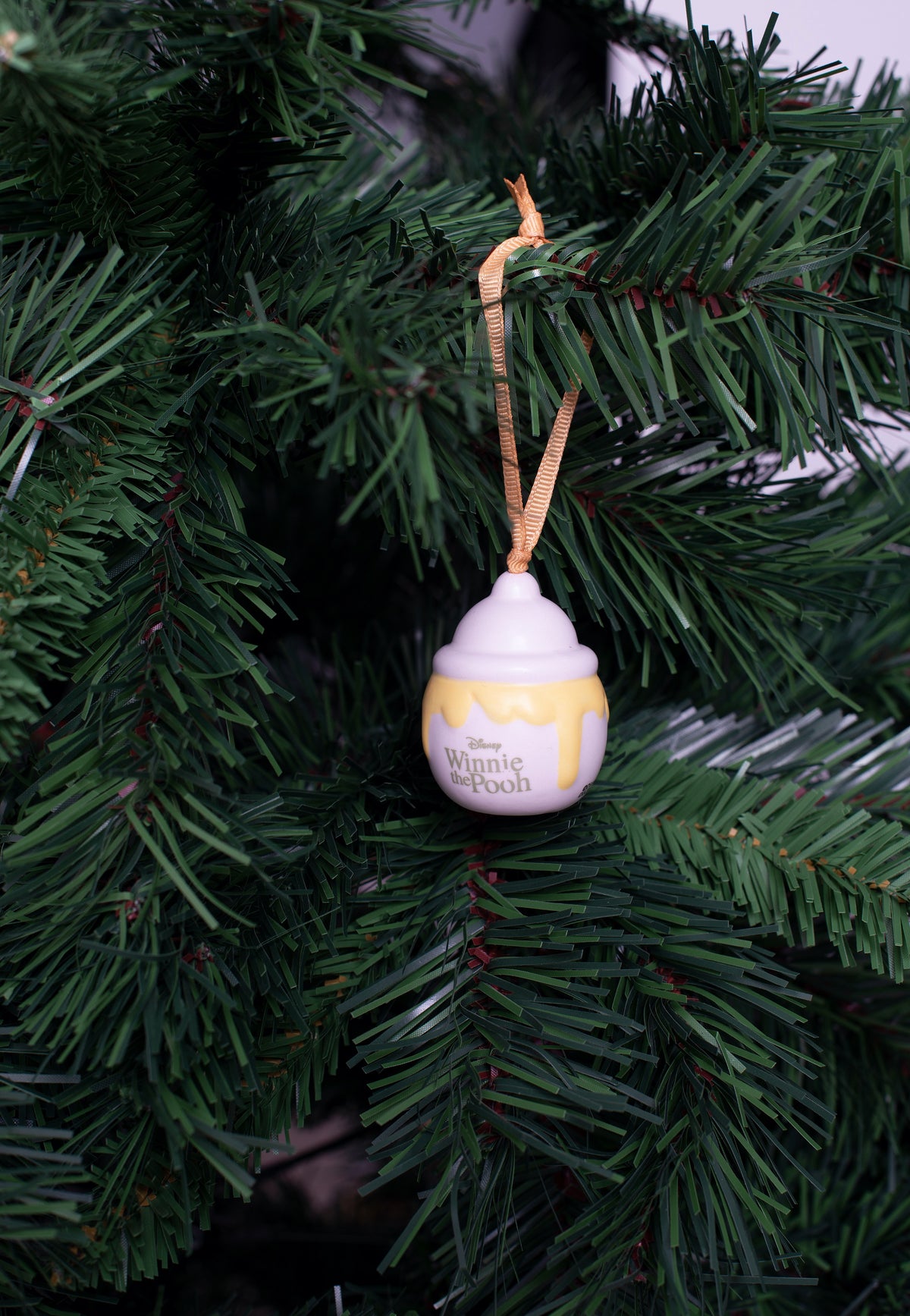 Winnie The Pooh Hunny Ornamentos para el árbol de Navidad