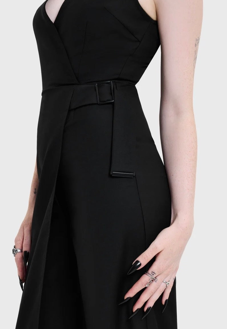 Killstar Witchmarked Tailored Black Jumpsuit