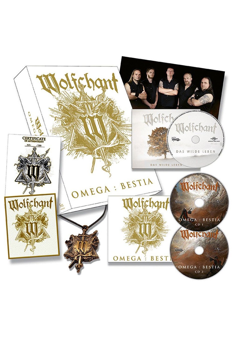 Wolfchant - Omega : Bestia Deluxe - CD Boxset