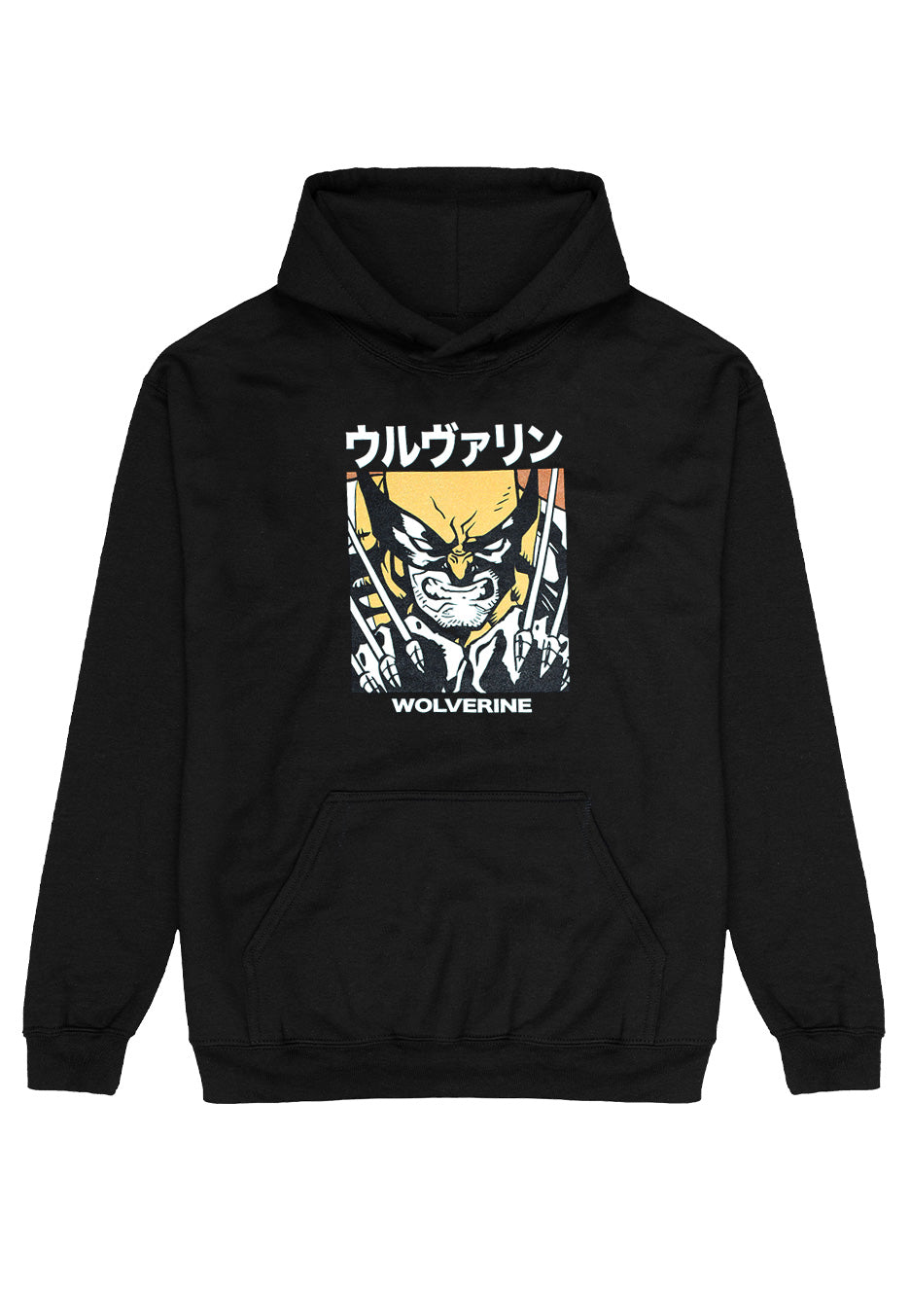 Wolverine - Kanji Block - Hoodie | Neutral-Image