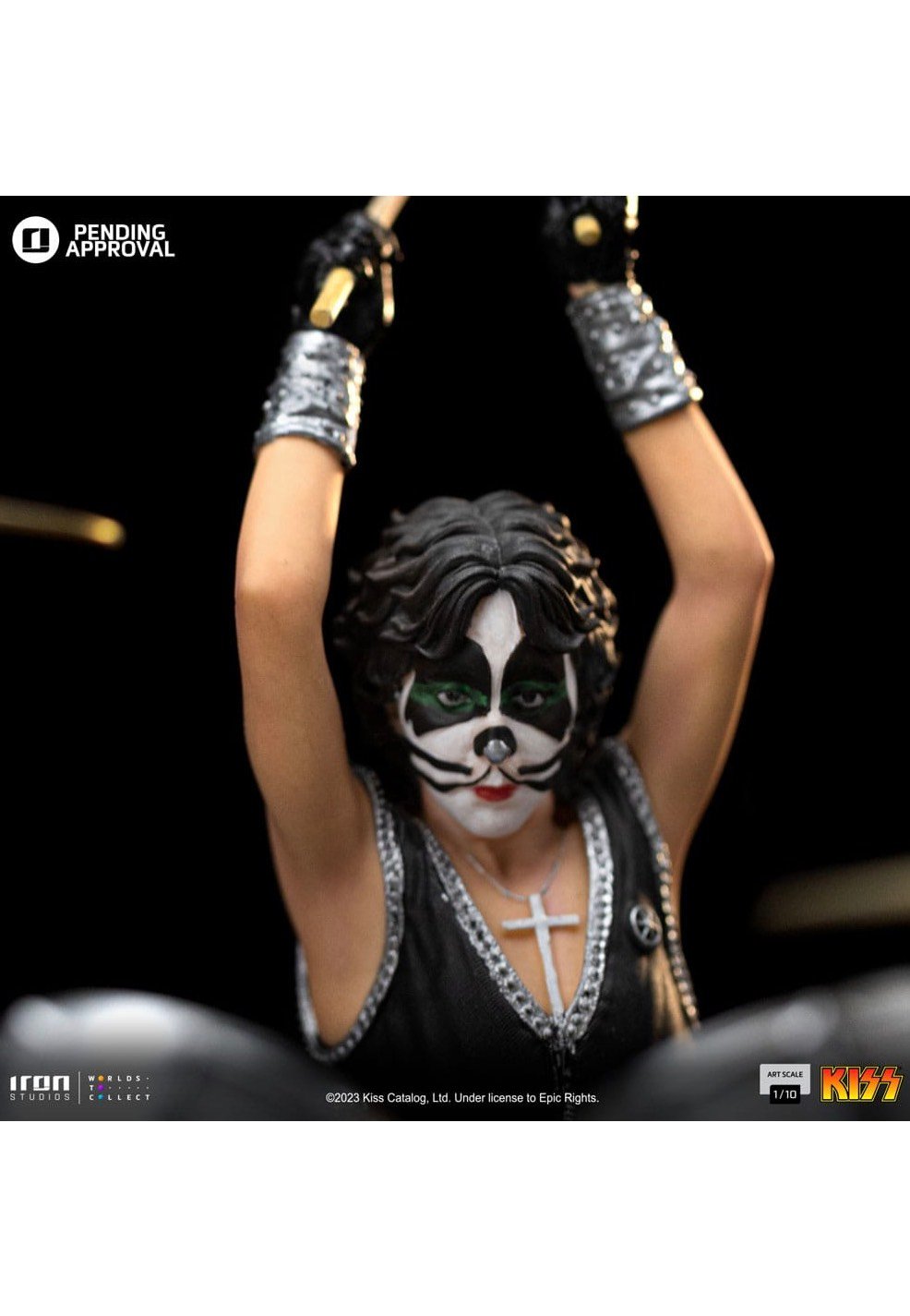 Kiss - Peter Criss 1/10 Limited Edition - Statue