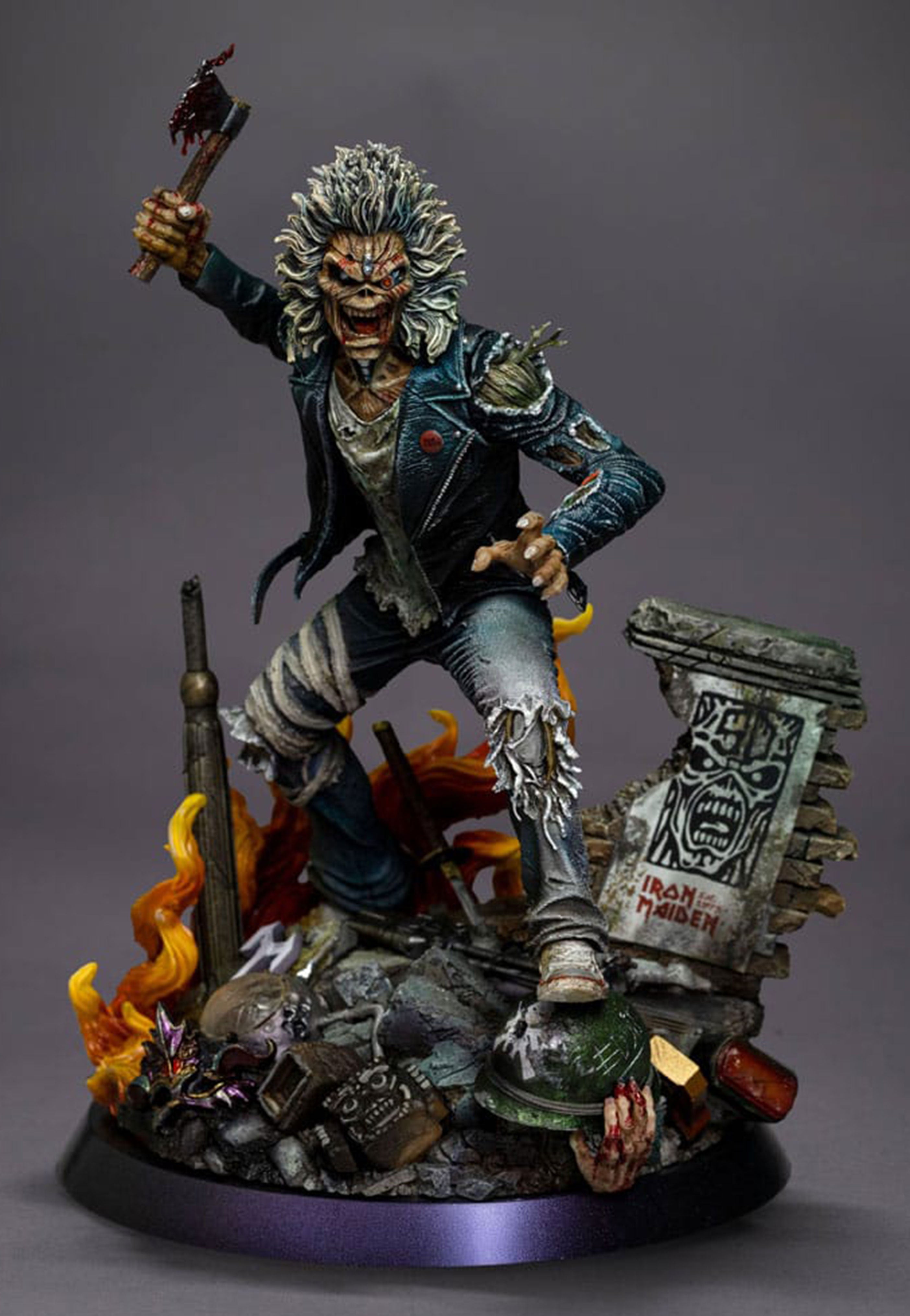 Iron Maiden - Eddie 50th Year Anniversary 1/10 - Statue | Nuclear