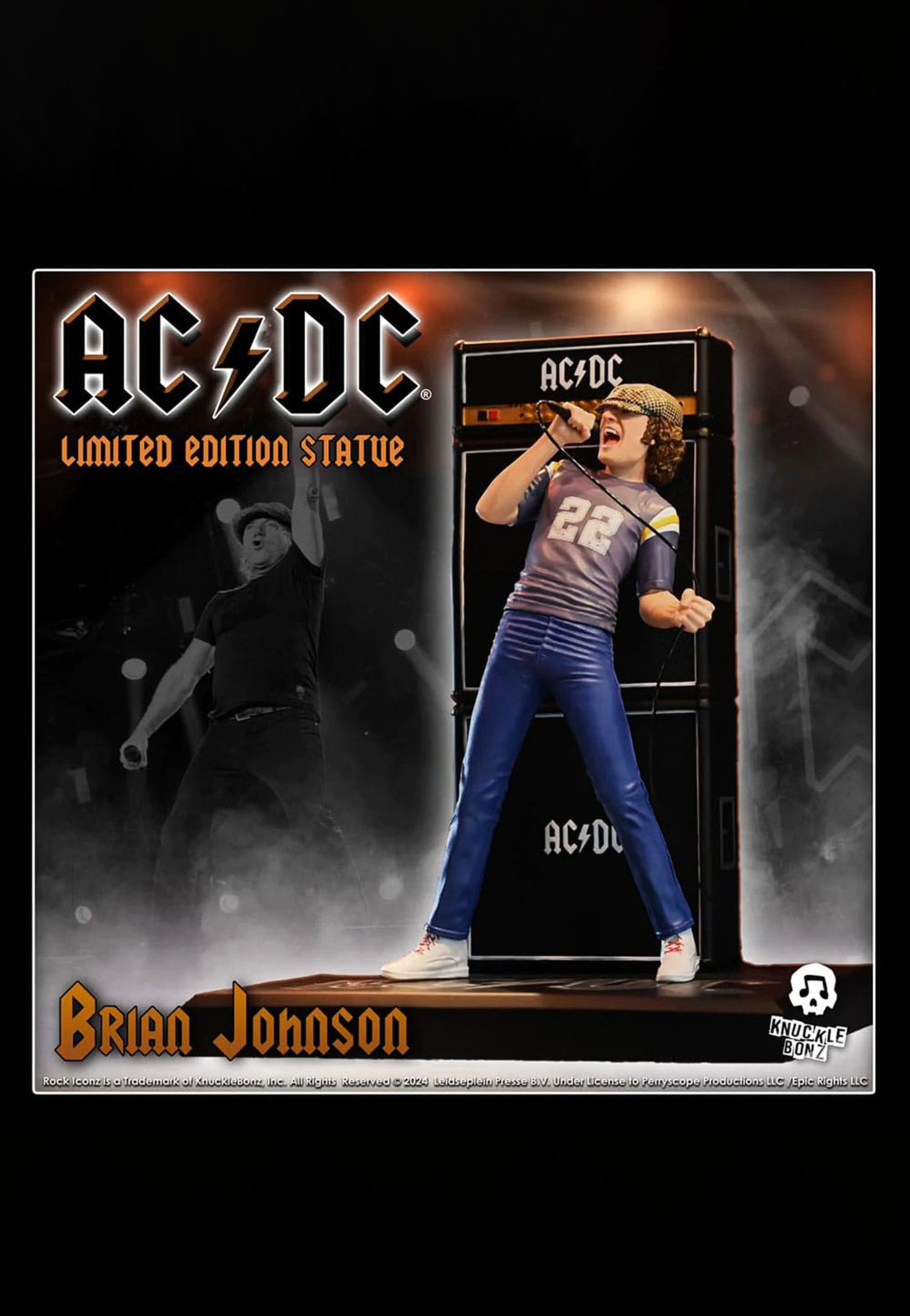 AC/DC - Brian Johnson Rock Iconz - Statue