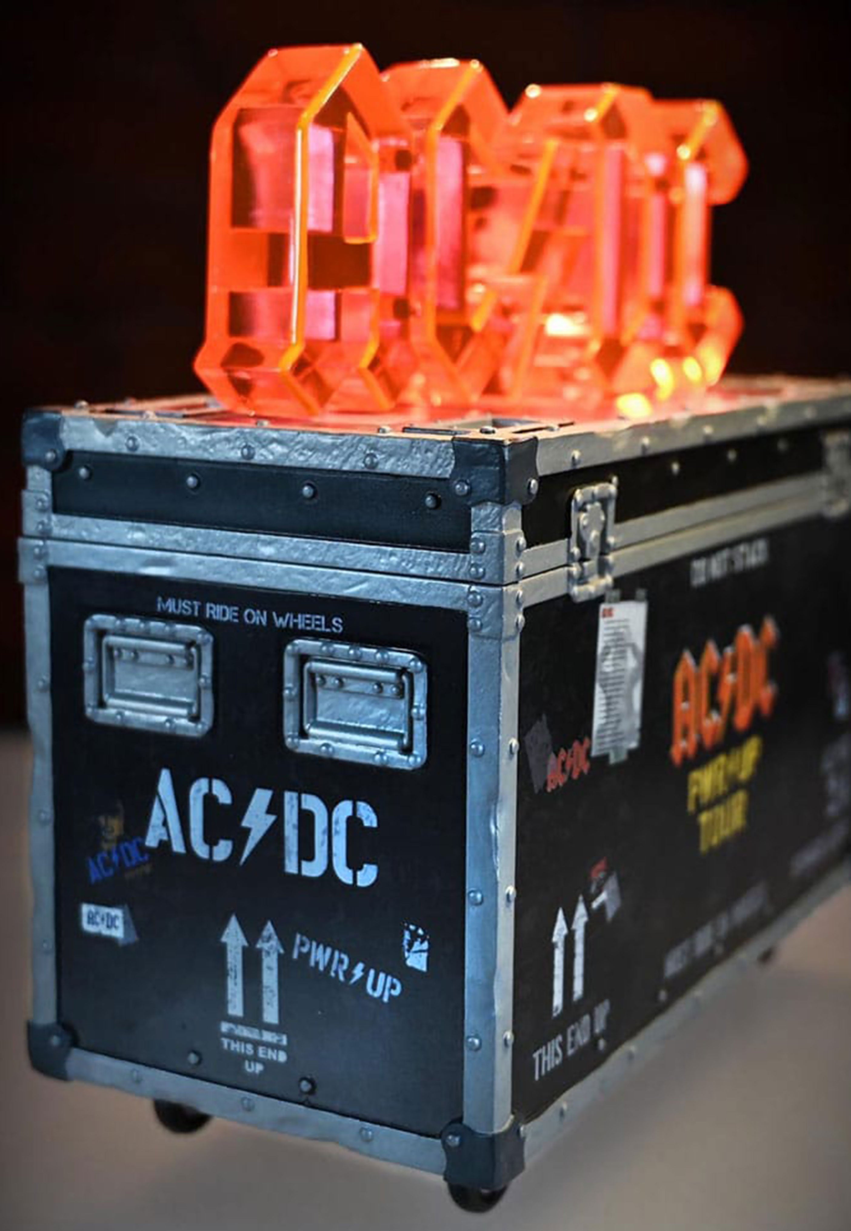 AC/DC - PWR UP Tour Road Case Rock Iconz - Statue | Nuclear Blast