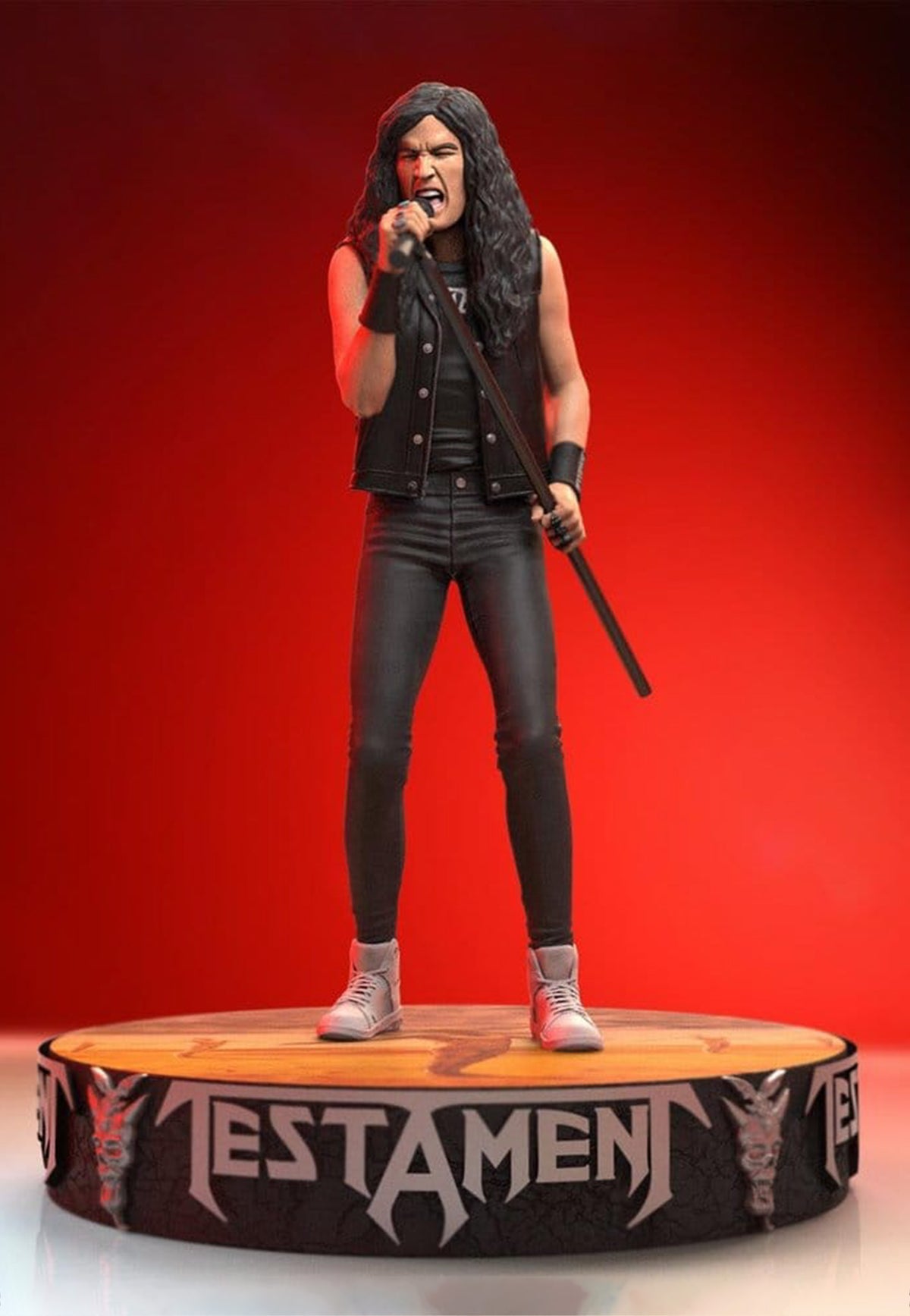 Testament Chuck Billy Rock Iconz Statue