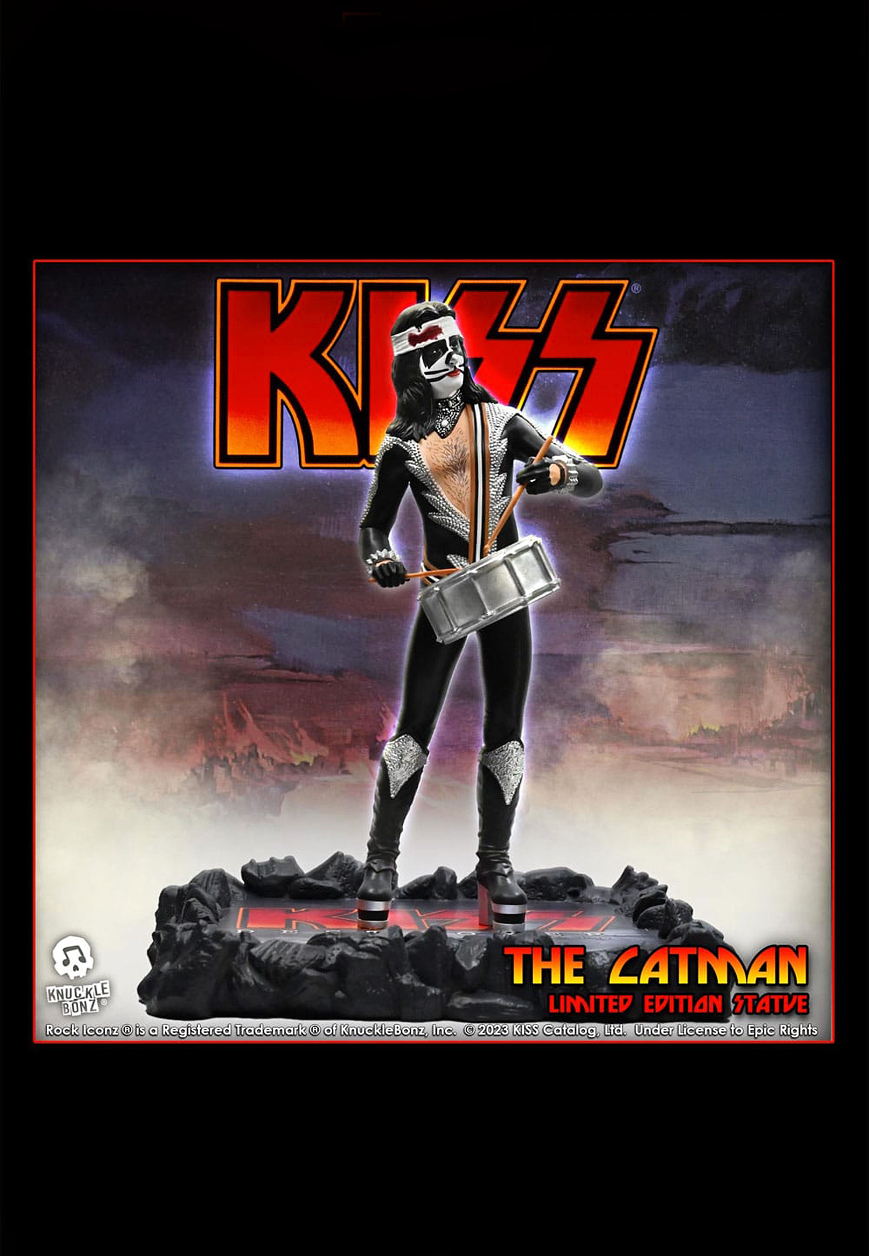 Kiss - The Catman (Destroyer) Rock Iconz - Statue