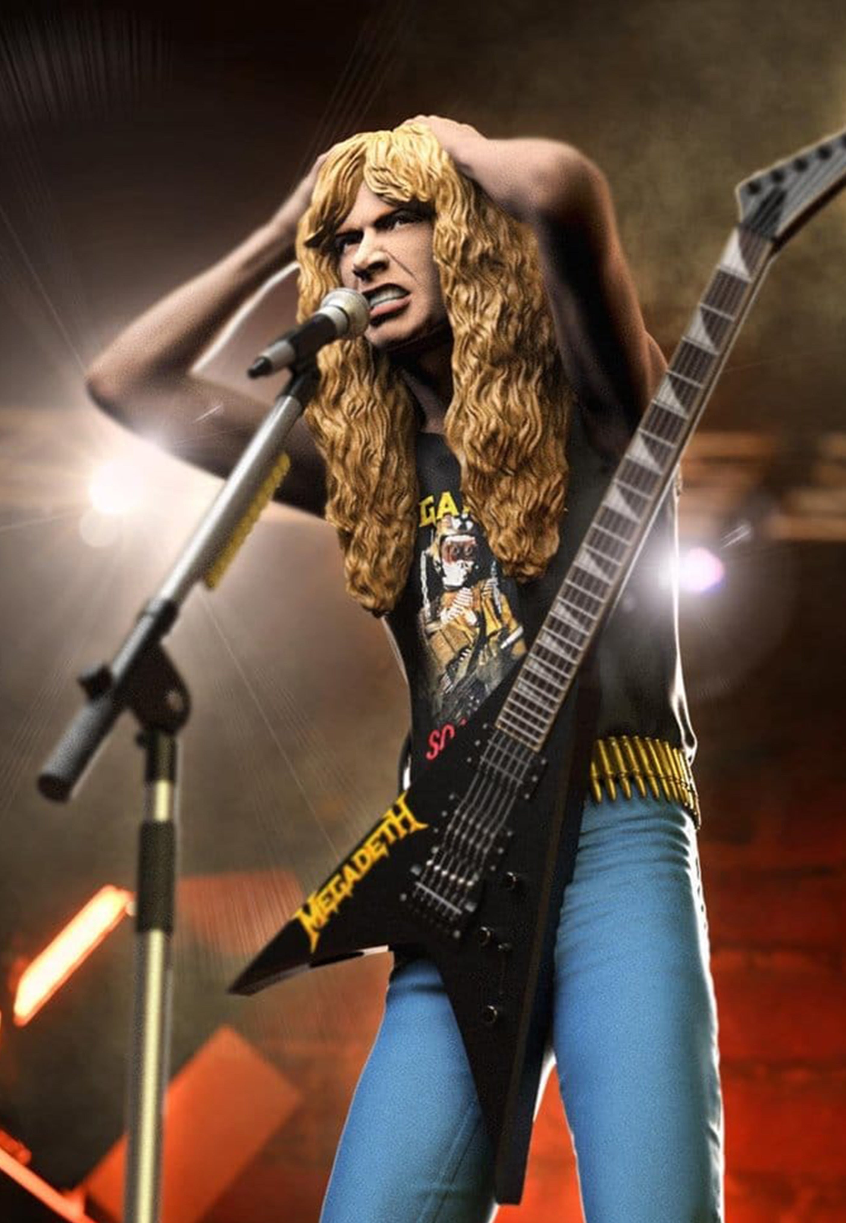 Megadeth - Dave Mustaine II Rock Iconz - Statue | Nuclear Blast