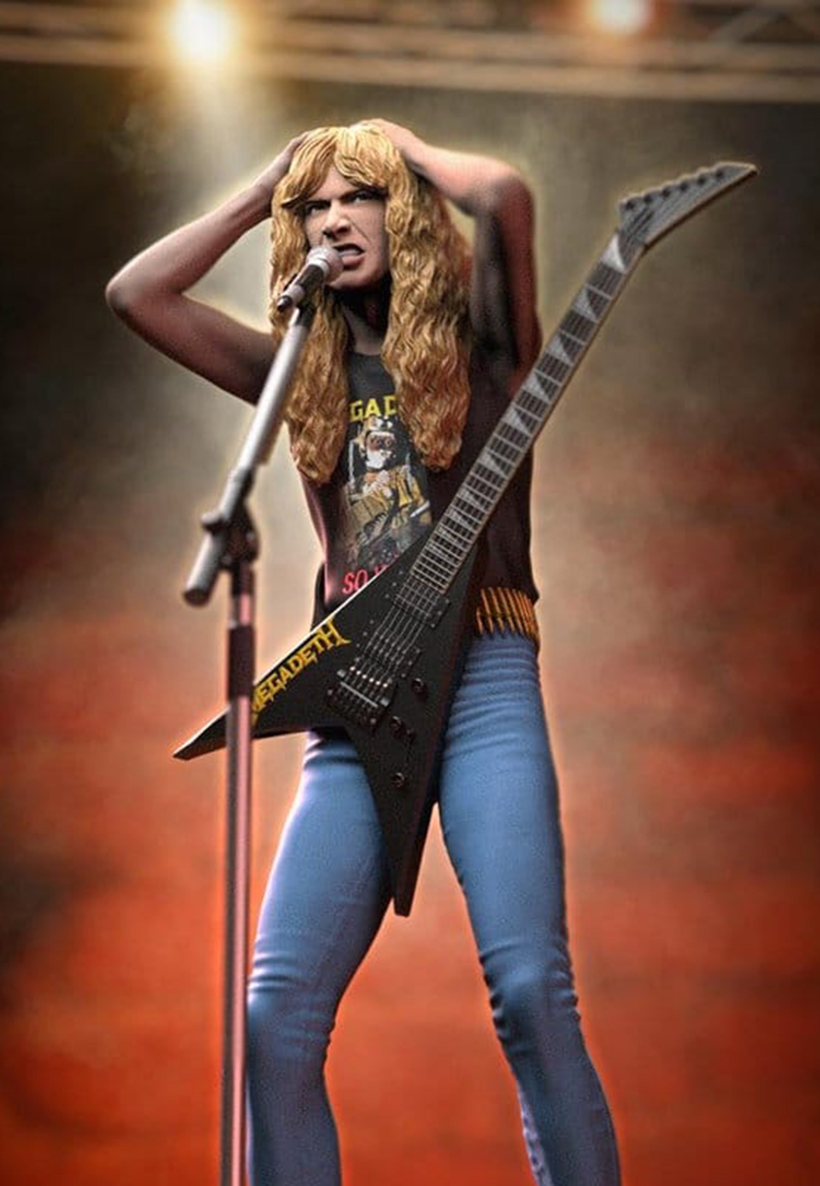 Megadeth - Dave Mustaine II Rock Iconz - Statue | Nuclear Blast