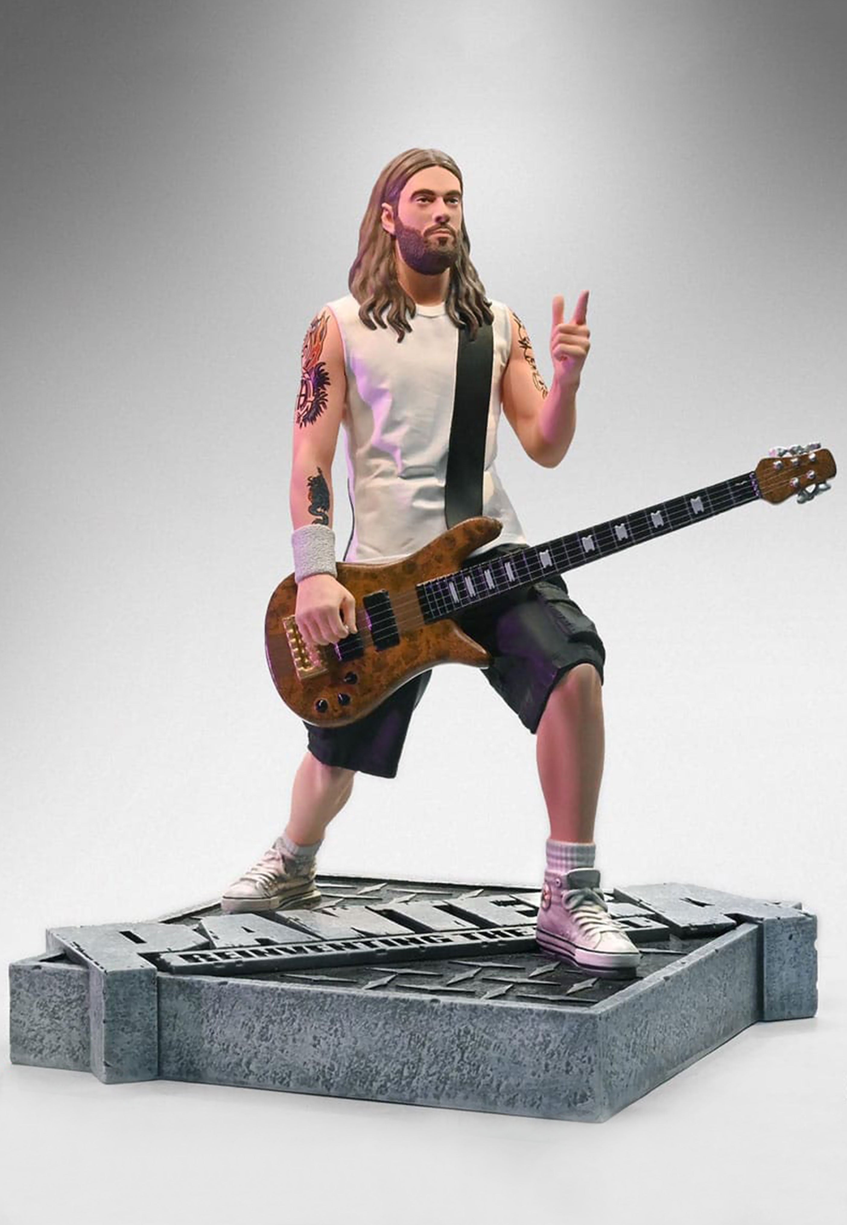 Pantera - Rex Brown (Reinventing the Steel) Rock Iconz - Statue