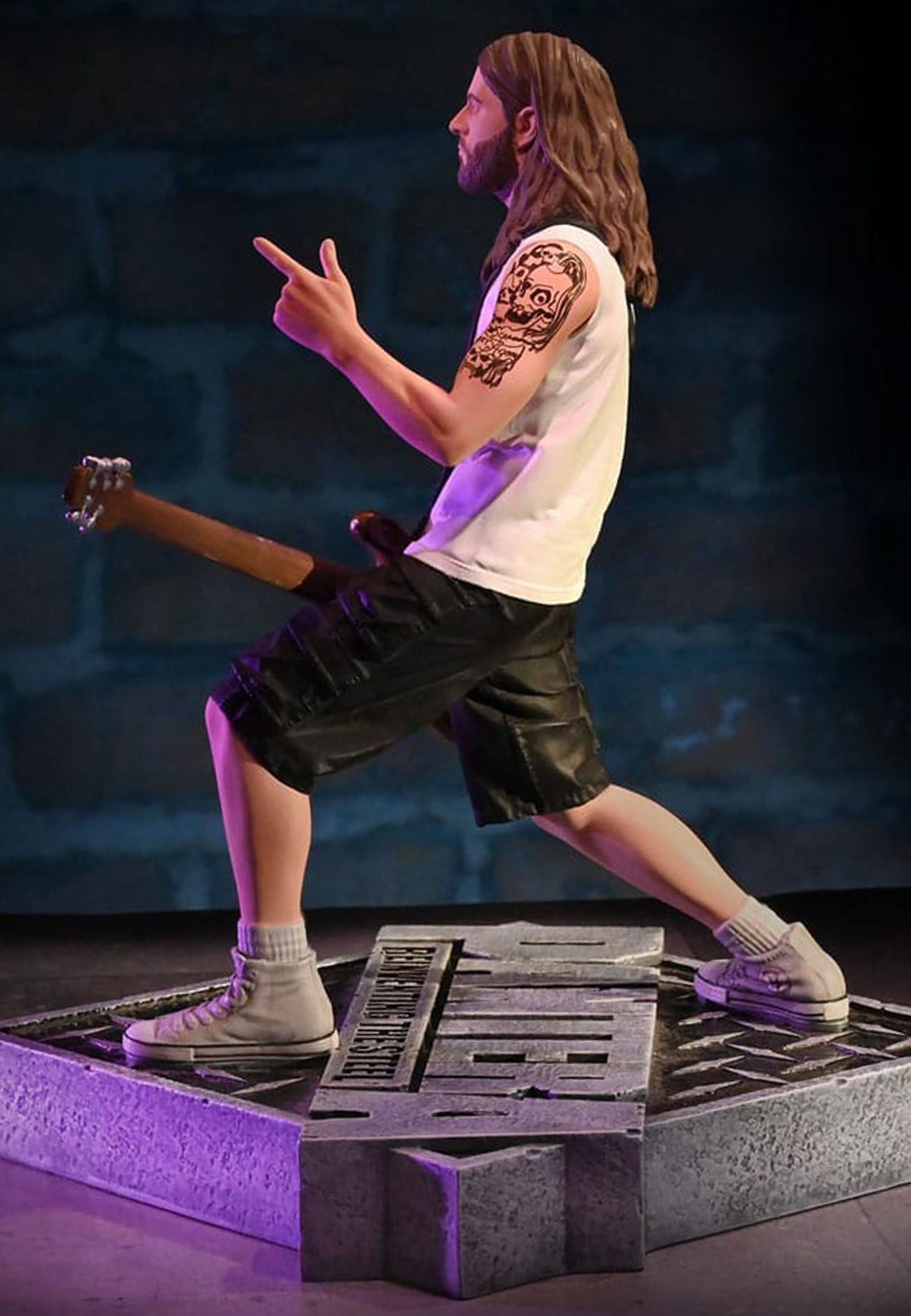 Pantera - Rex Brown (Reinventing the Steel) Rock Iconz - Statue