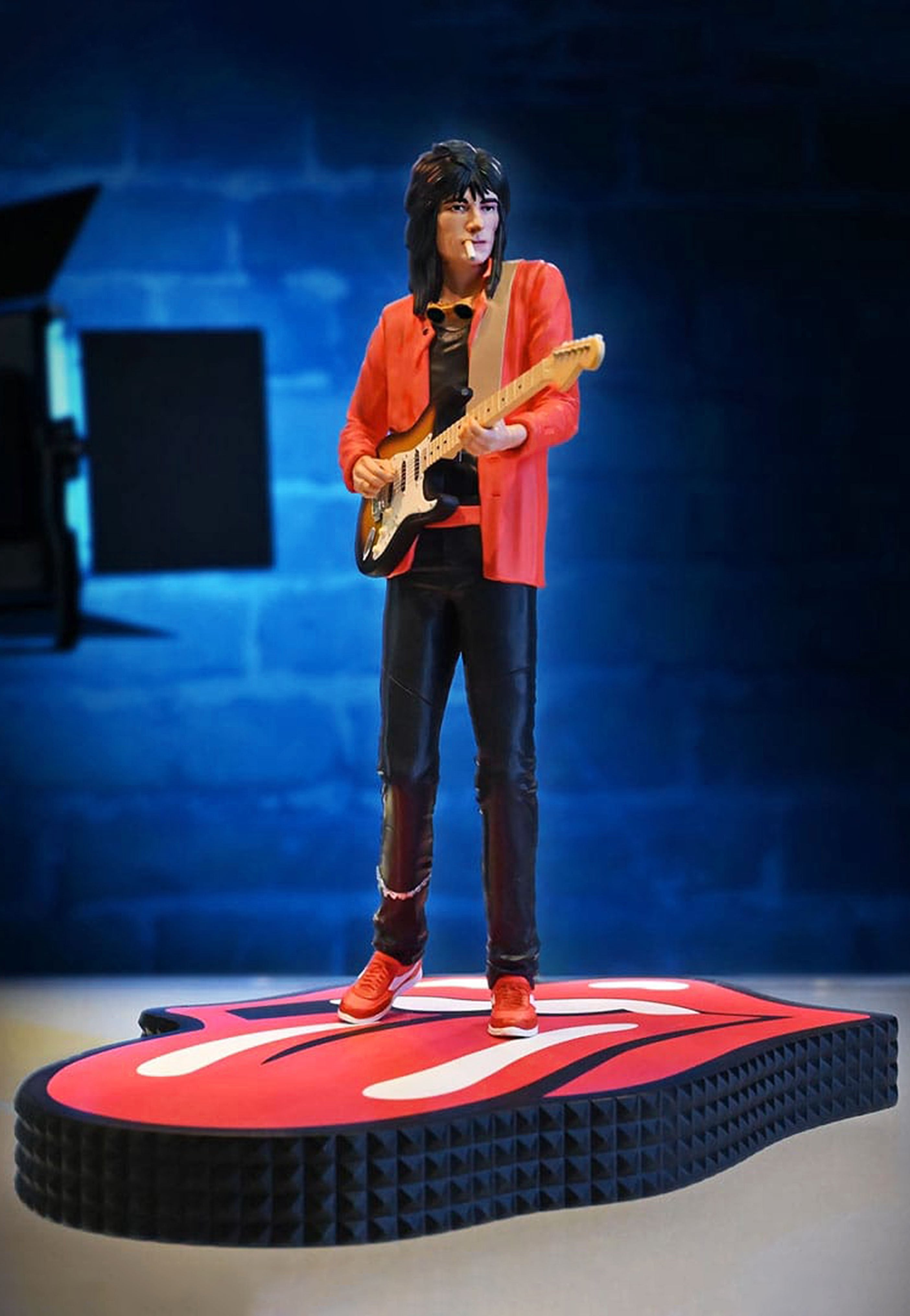 The Rolling Stones - Ronnie Wood (Tattoo You Tour 1981) Rock Iconz - Statue