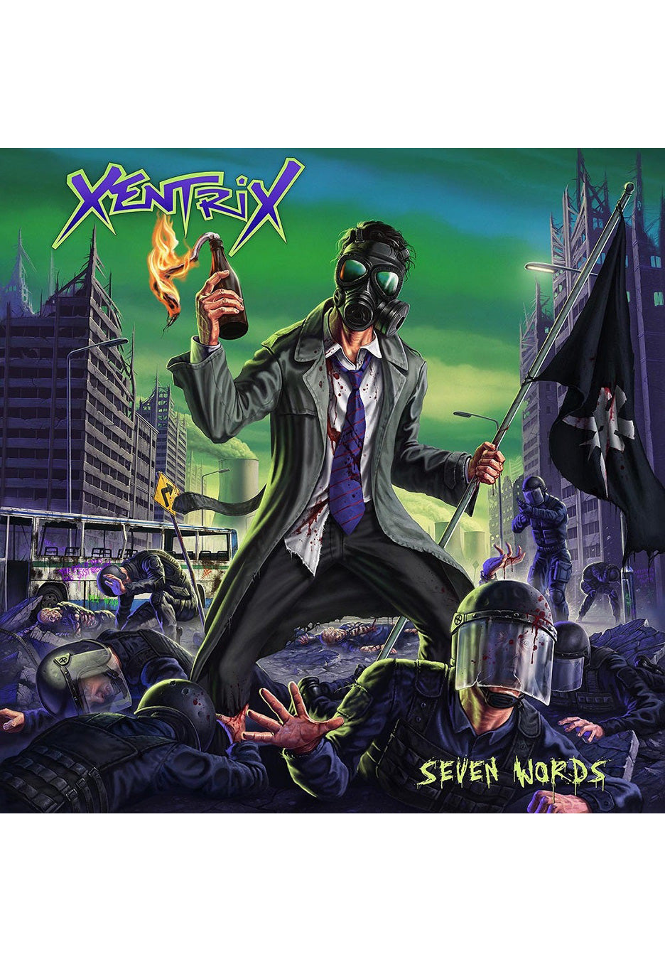 Xentrix - Seven Words Green - Colored Vinyl