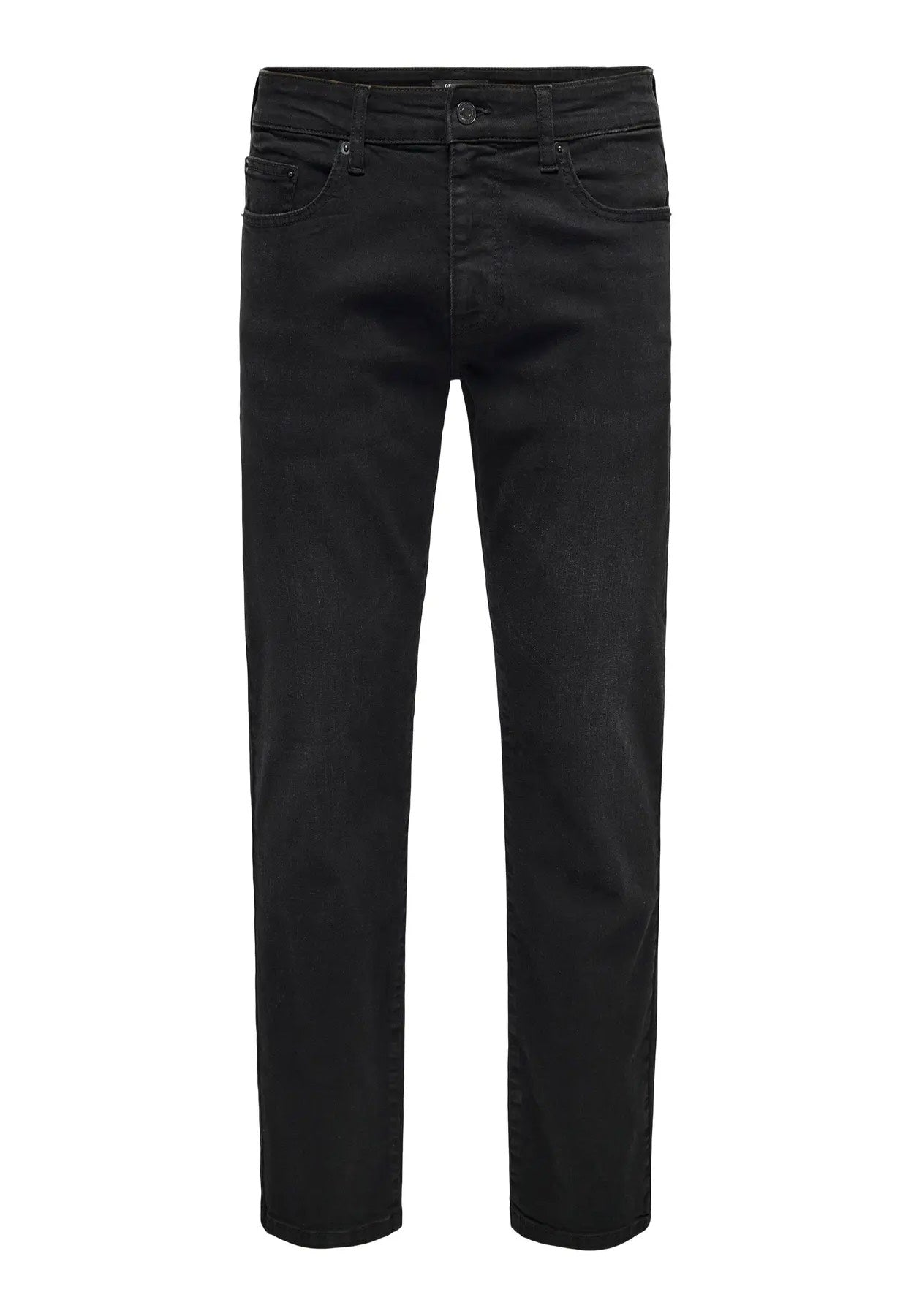 Only & Sons - Weft Regular 8638 Mat Black Denim - Jeans | Men-Image