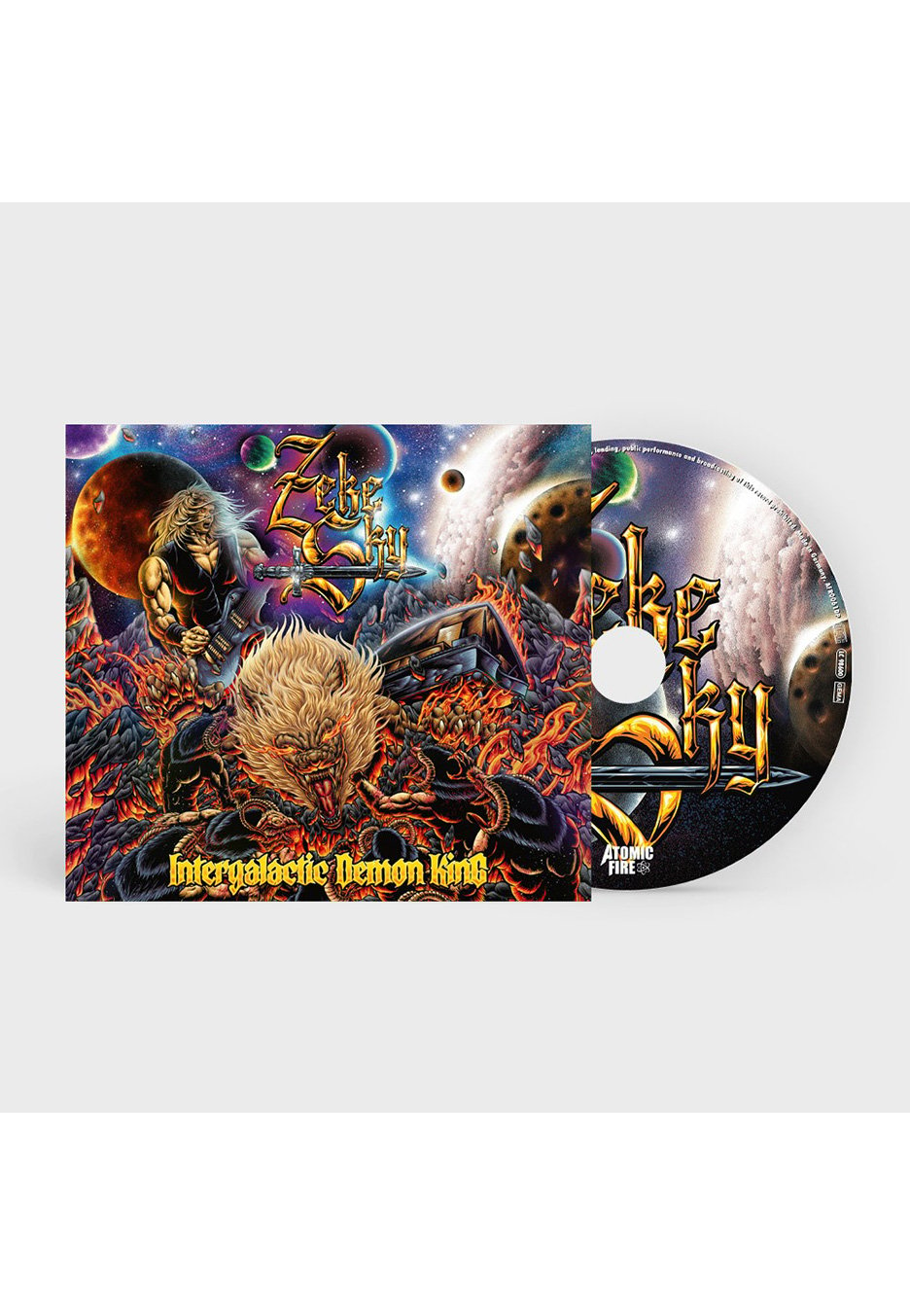 Zeke Sky - Intergalactic Demon King - Digipak CD