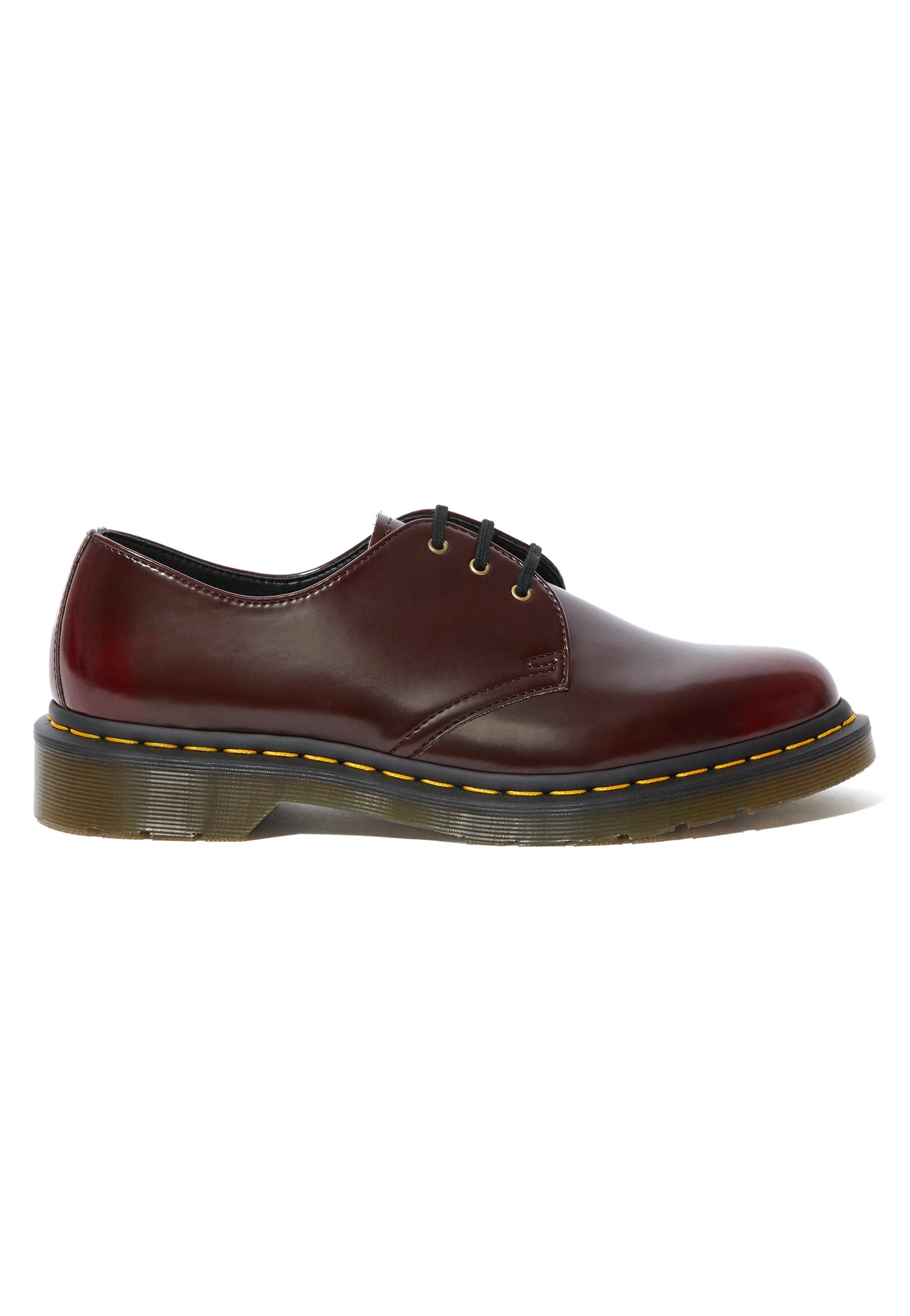 Dr. Martens - Vegan 1461 Cherry Red Oxford Rub Off - Shoes