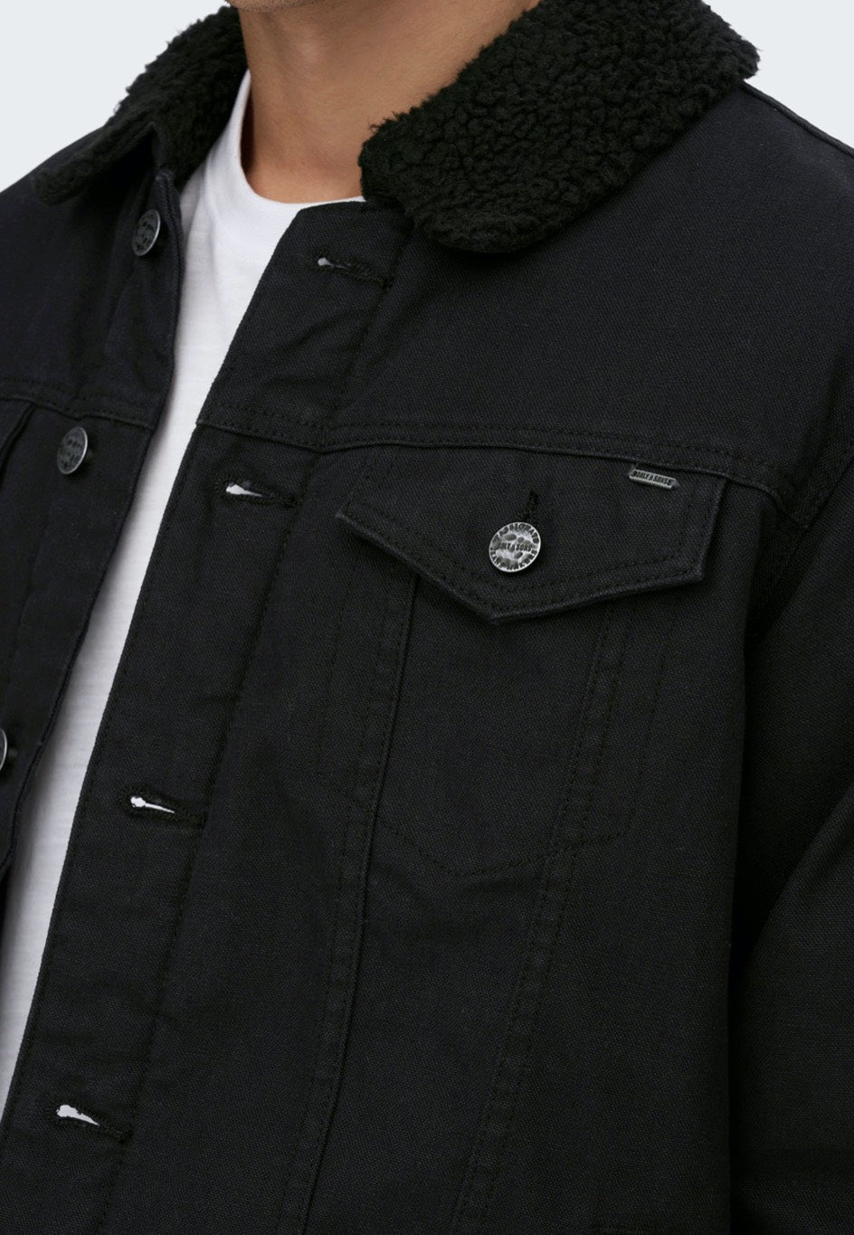 Only & Sons - Louis Canvas Black - Jacket