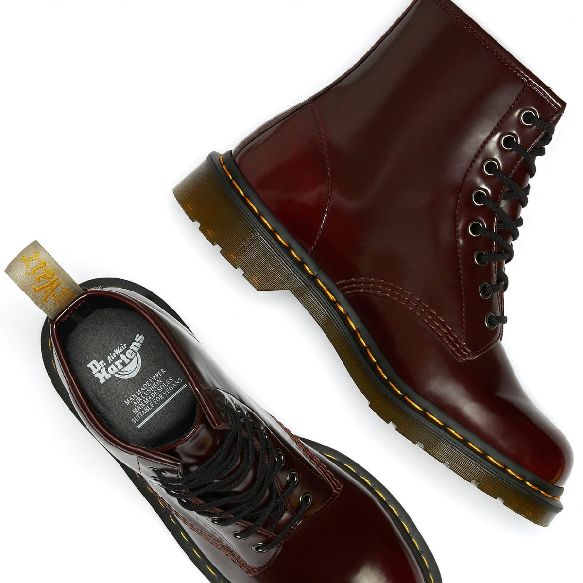 Vegan 1460 cherry red discount