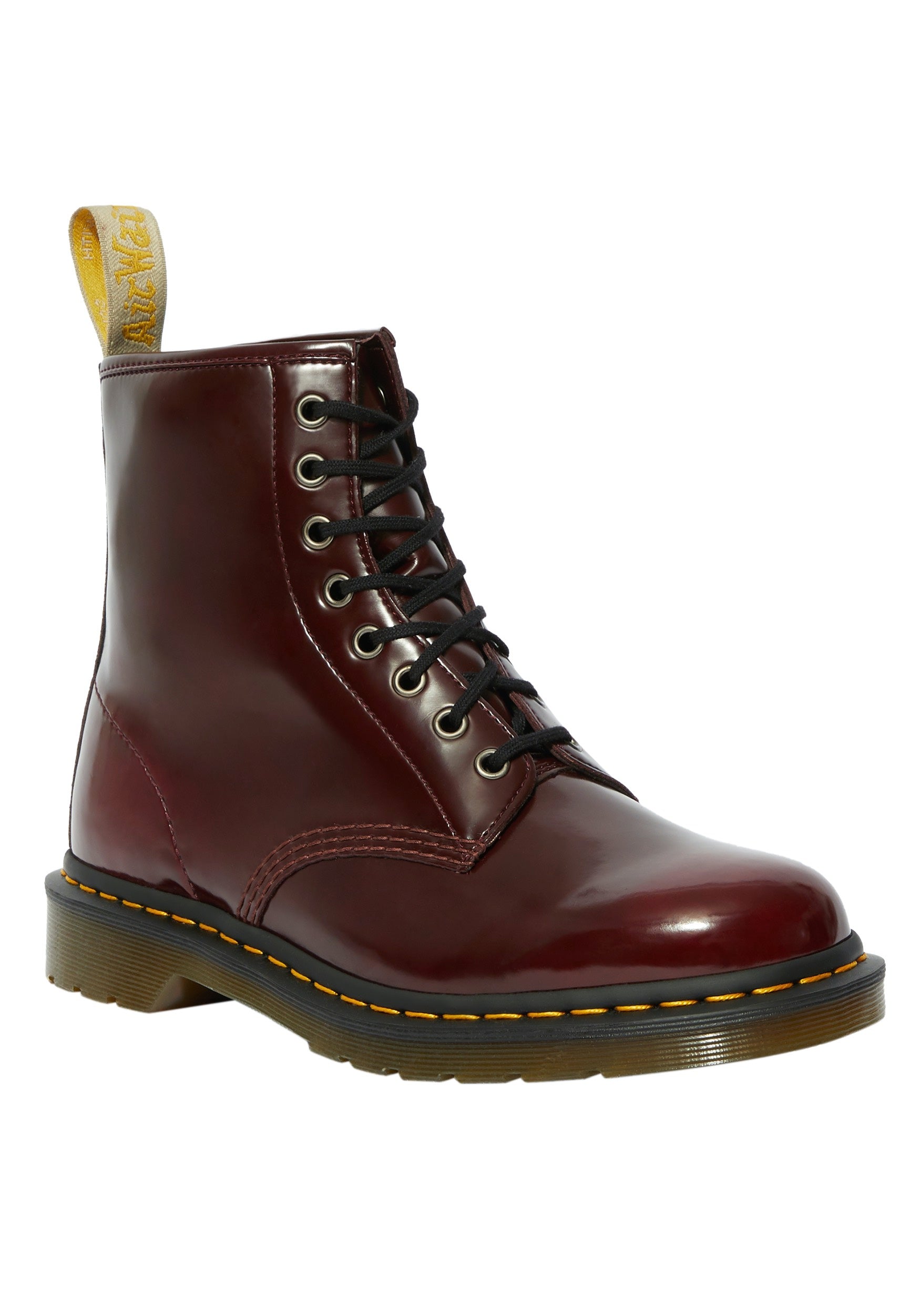 ドクターマーチン Dr.Martens VEGAN cherry red Dr. Martens - Vegan 1460 Cherry Red Oxford Rub Off Red - Shoes