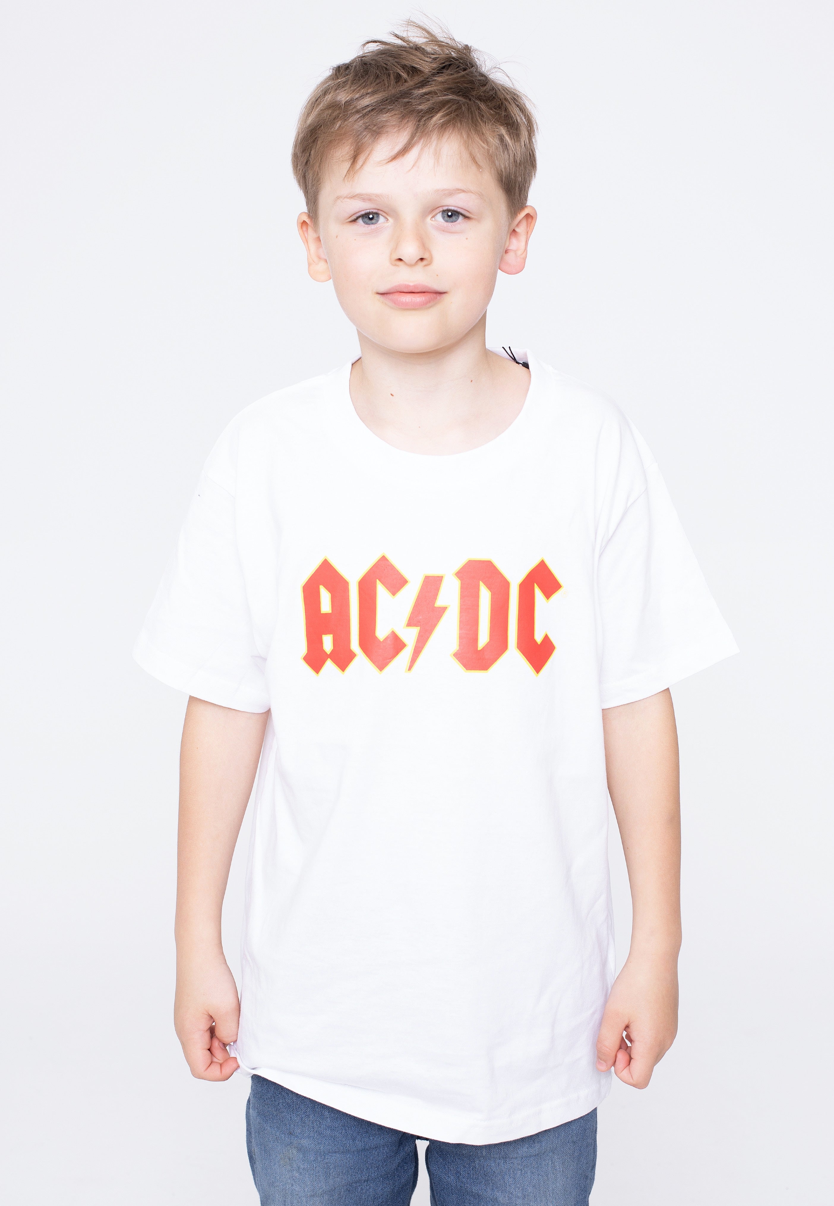 AC/DC - Packaged Logo Kids White - T-Shirt