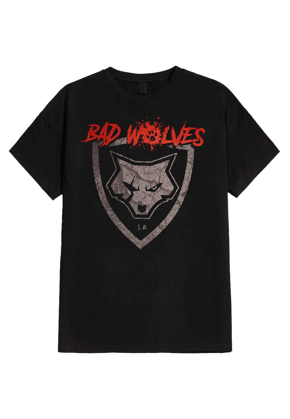 Bad Wolves - Paw Logo Shield - T-Shirt