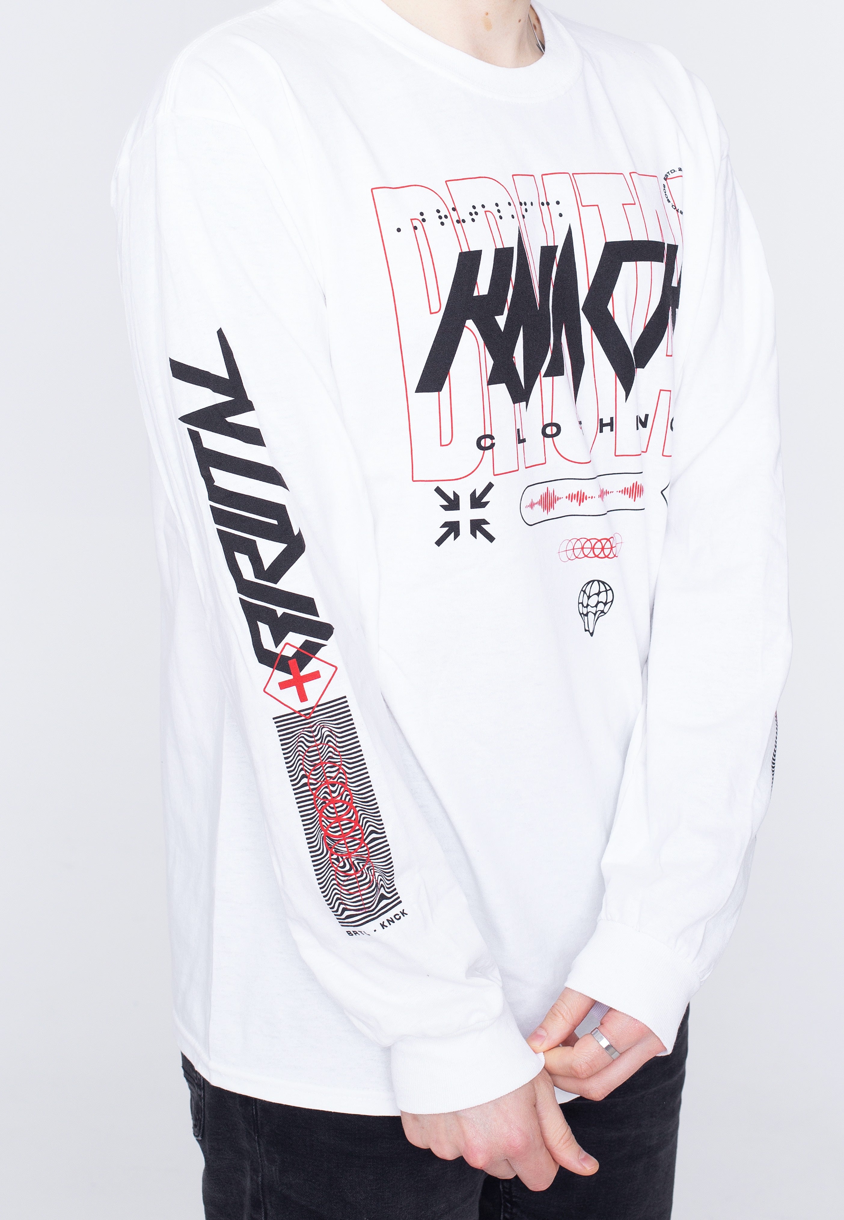 Brutal Knack - NXT LVL White - Longsleeve