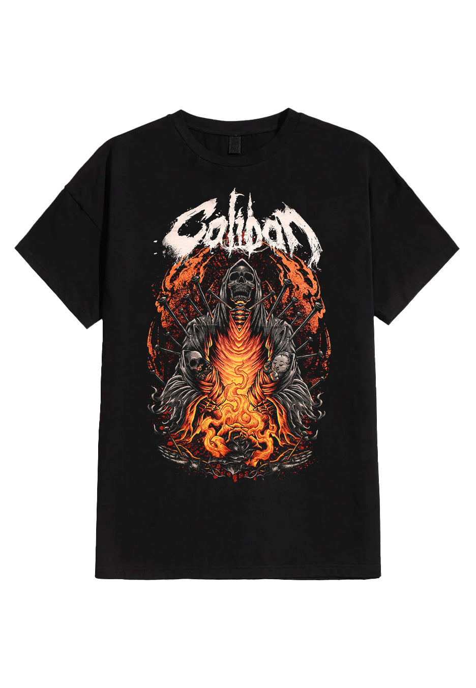 Caliban - Nailed Skull - T-Shirt