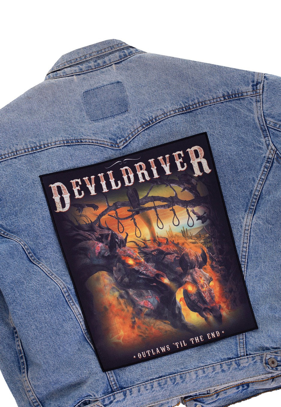 DevilDriver - Outlaws Til The End - Backpatch