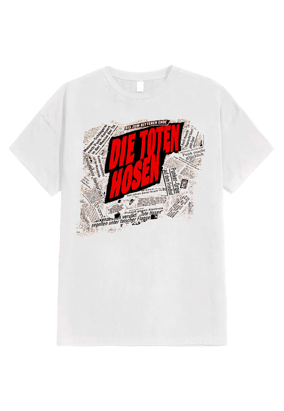 Die Toten Hosen - Ein Bunter Abend Für Eine Schwarze Republik White - T-Shirt
