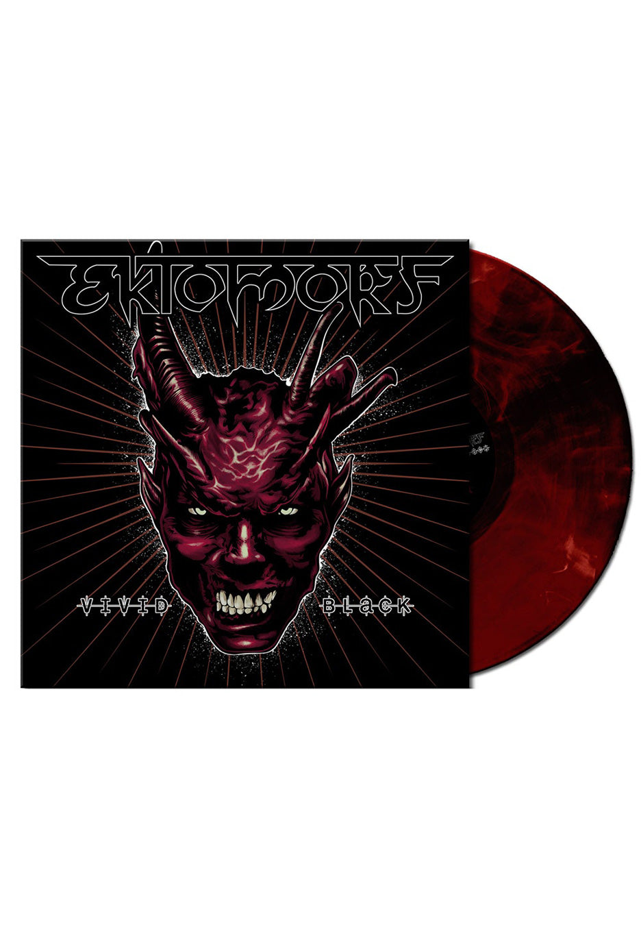 Ektomorf - Vivid Black Red Black - Marbled Vinyl
