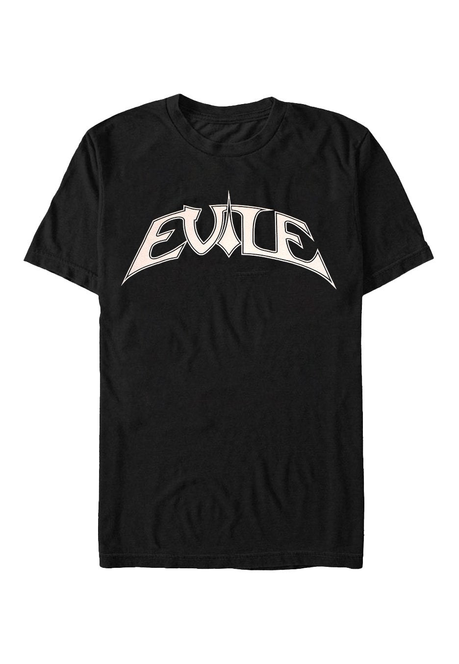 Evile - Logo Black/White - T-Shirt