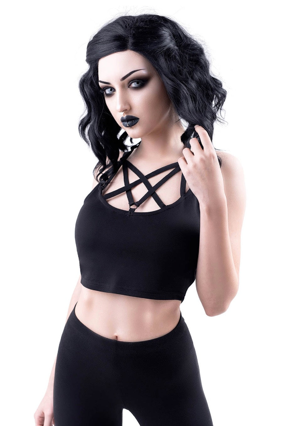 Killstar - Magica Crop Black - Top