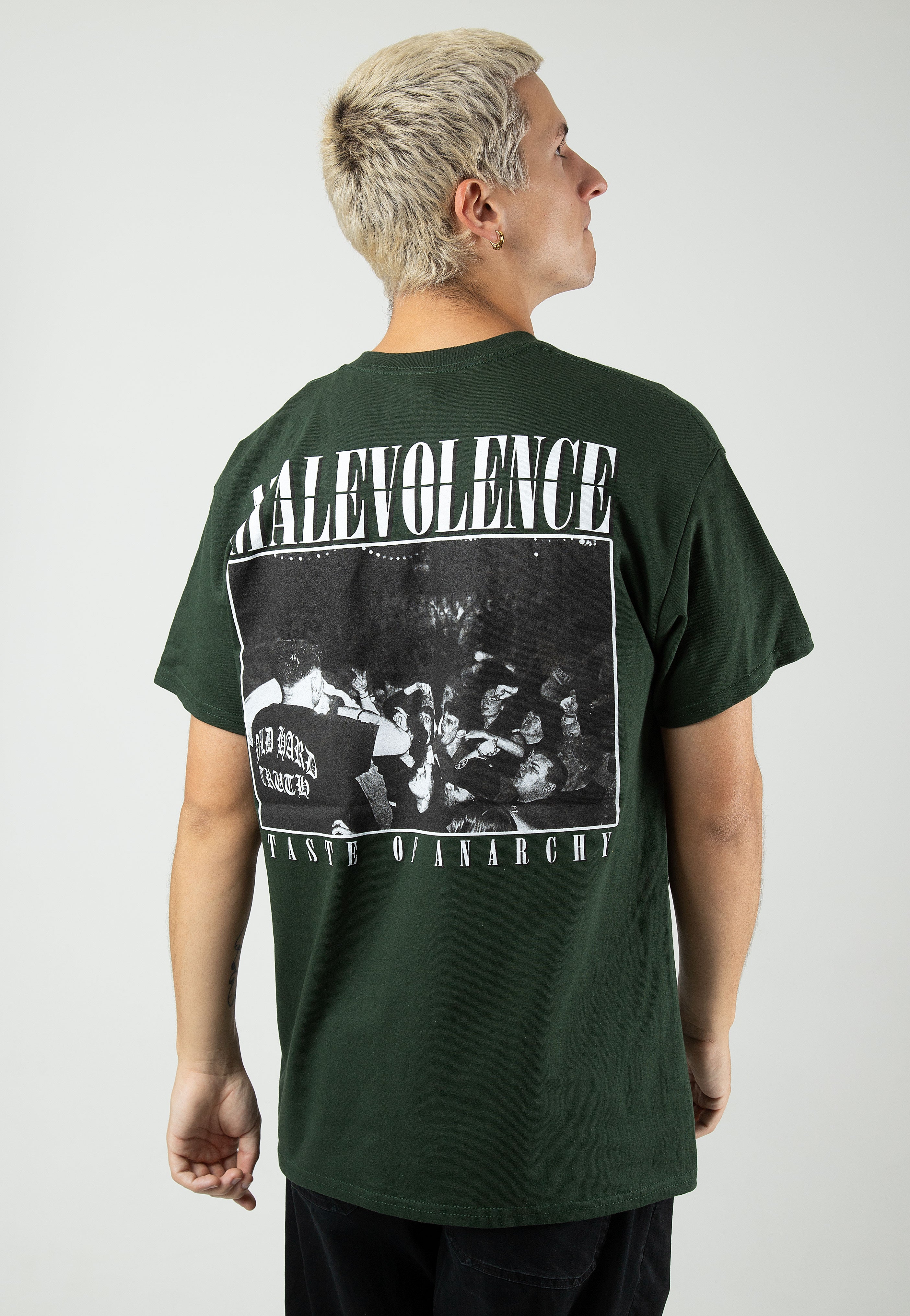 Malevolence - Taste Of Anarchy Forest Green - T-Shirt