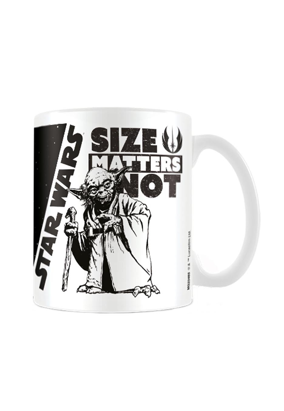 Star Wars - Size Matters Not White - Mug