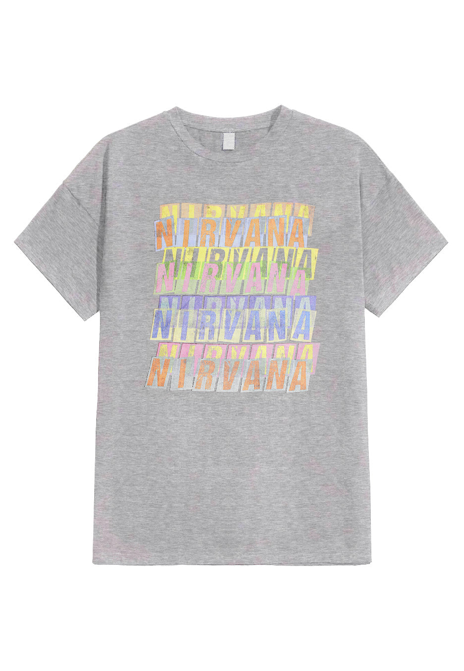 Nirvana - Repeat Grey - T-Shirt