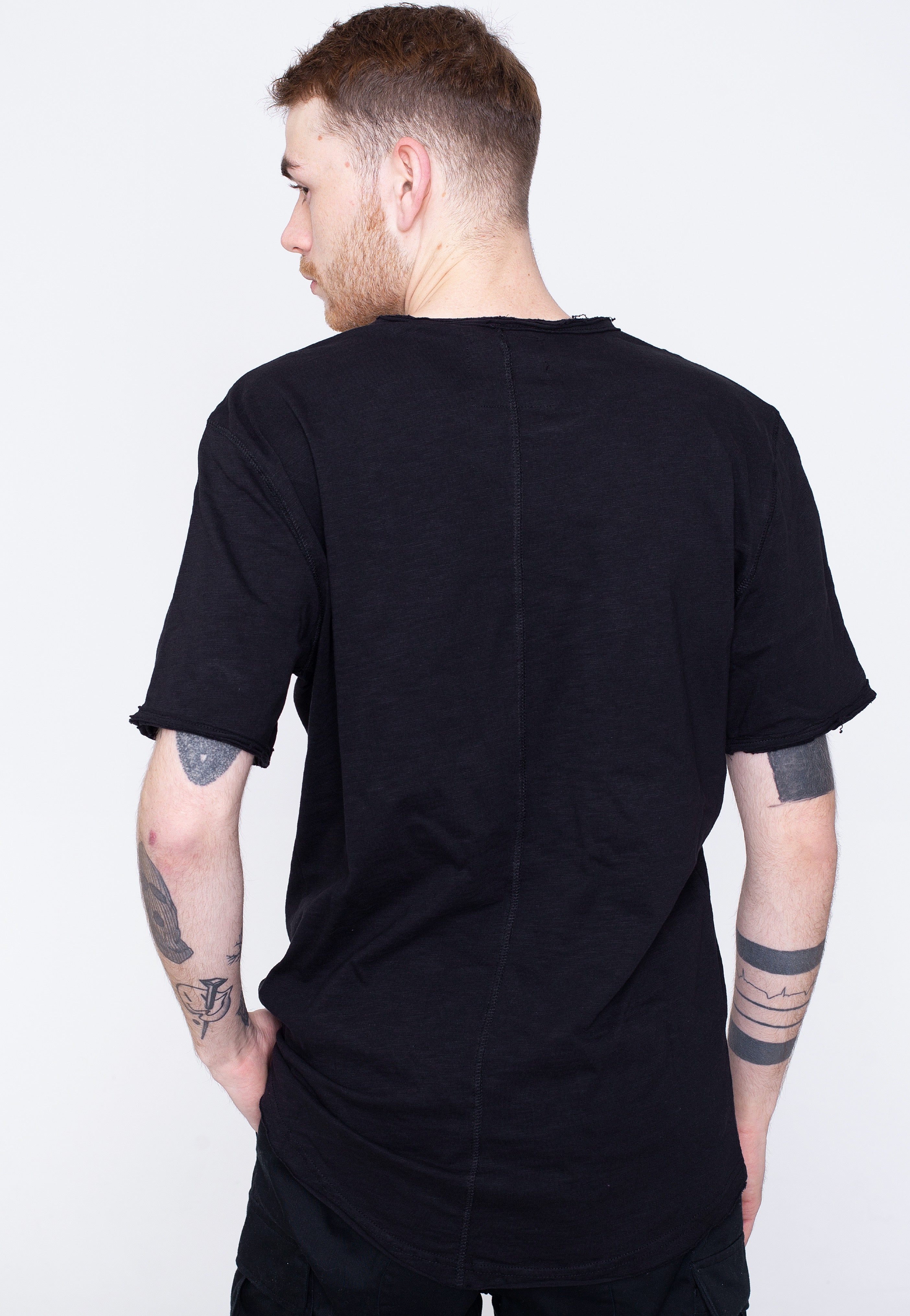 Only & Sons - Benne Life Longy Black - T-Shirt