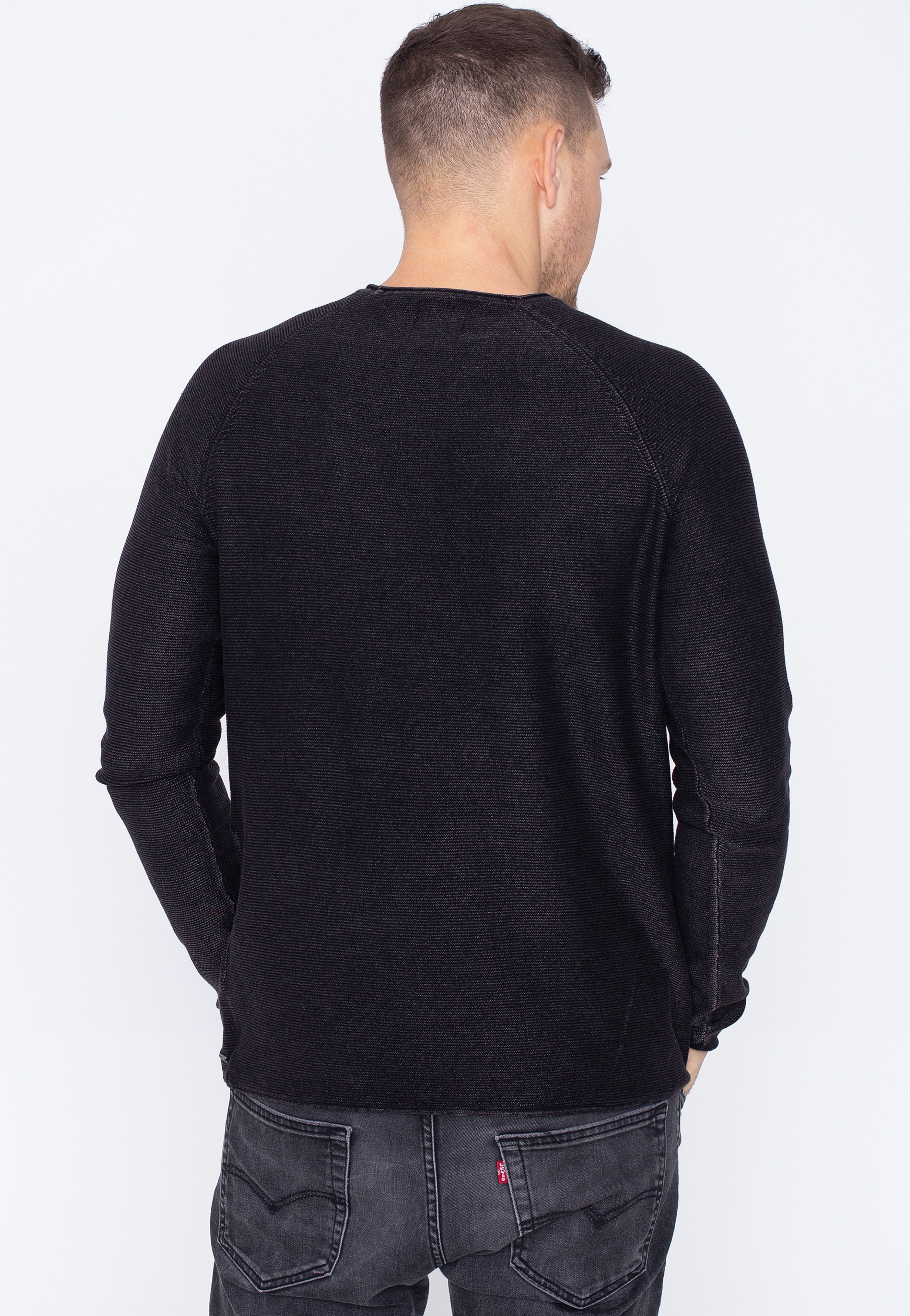 Only & Sons - Dextor 12 Wash Raglan Black - Sweater